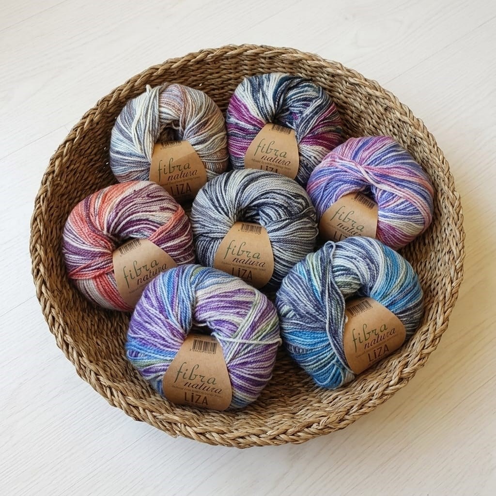 Fibra Natura Liza Süperwash Ekstrafine Merino Yün 50 Gr