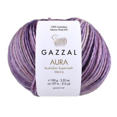 Gazzal Aura Saf Yün Örgü İpliği 100 Gr 168