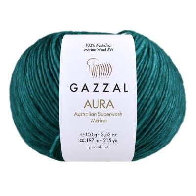 Gazzal Aura Saf Yün Örgü İpliği 100 Gr 161