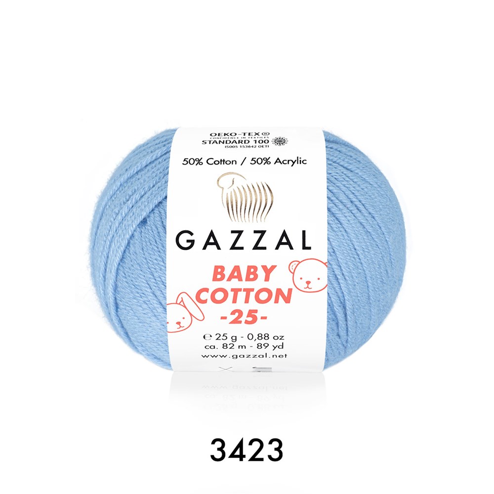 Gazzal Baby Cotton 25 3423