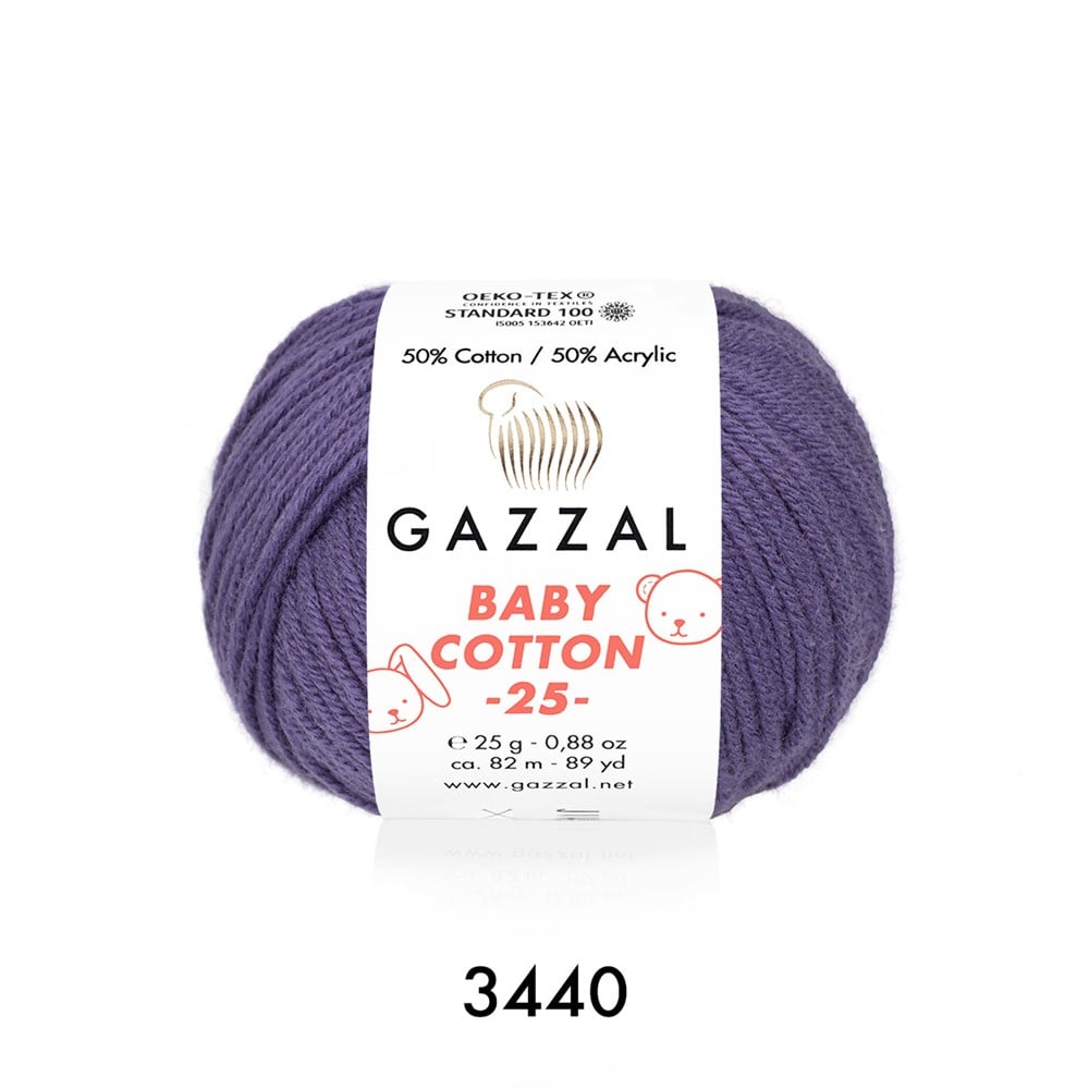 Gazzal Baby Cotton 25 3440