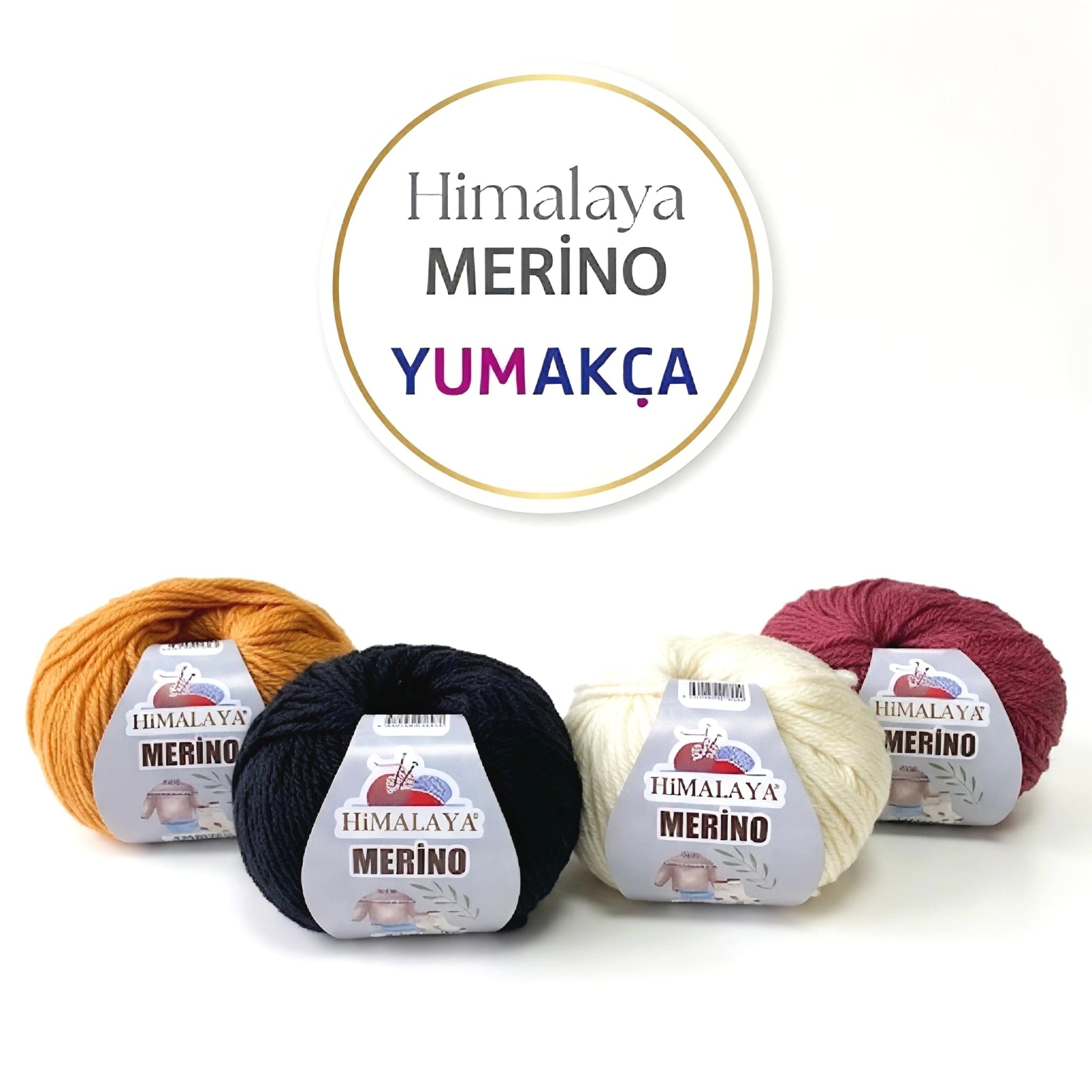 Himalaya Merino Saf Yün 50 Gr El Örgü İpliği