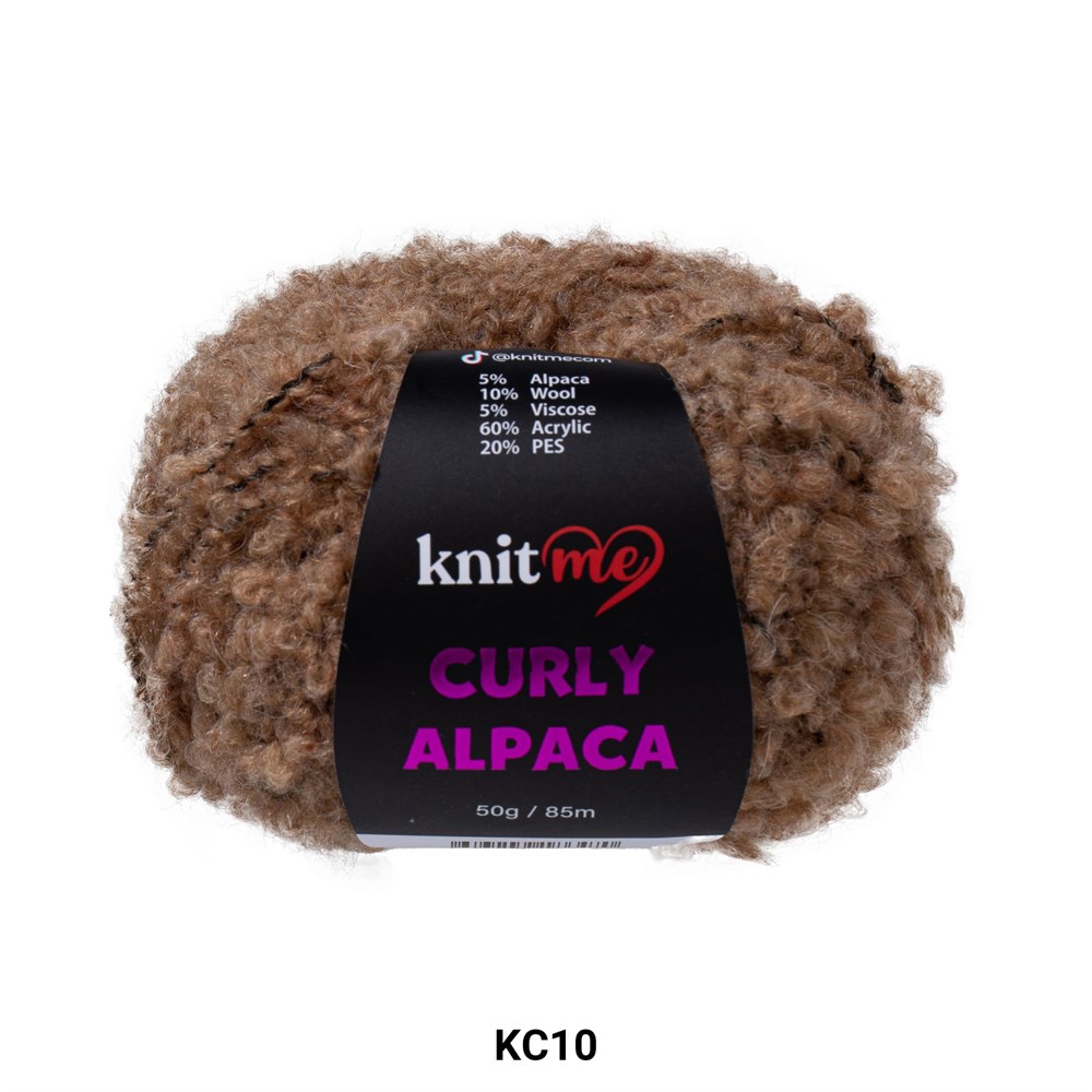 Knit Me Curly Alpaca 10 | 50 Gr