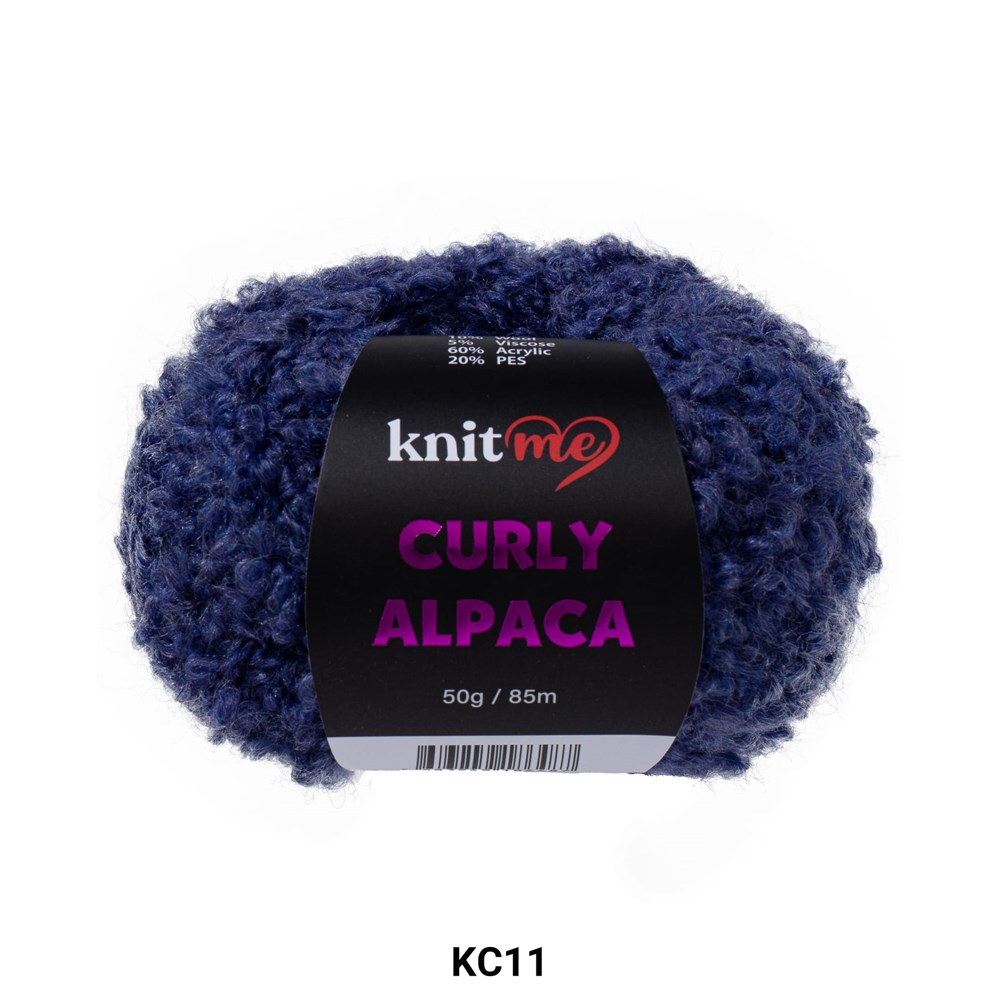 Knit Me Curly Alpaca 11| 50 Gr