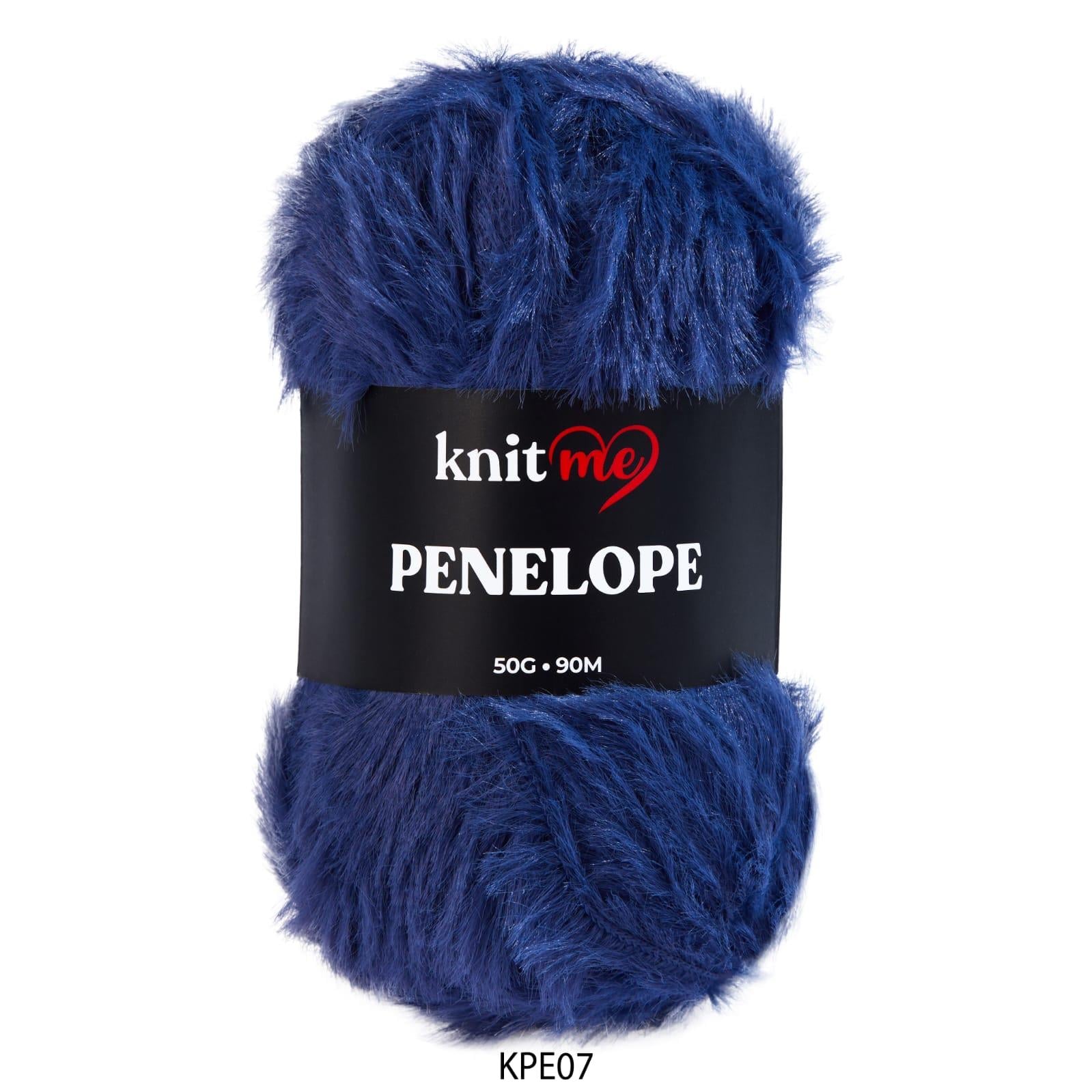 Knit Me Penelope 50 Gr Kürk Görünümlü Örgü İpliği KPE 07