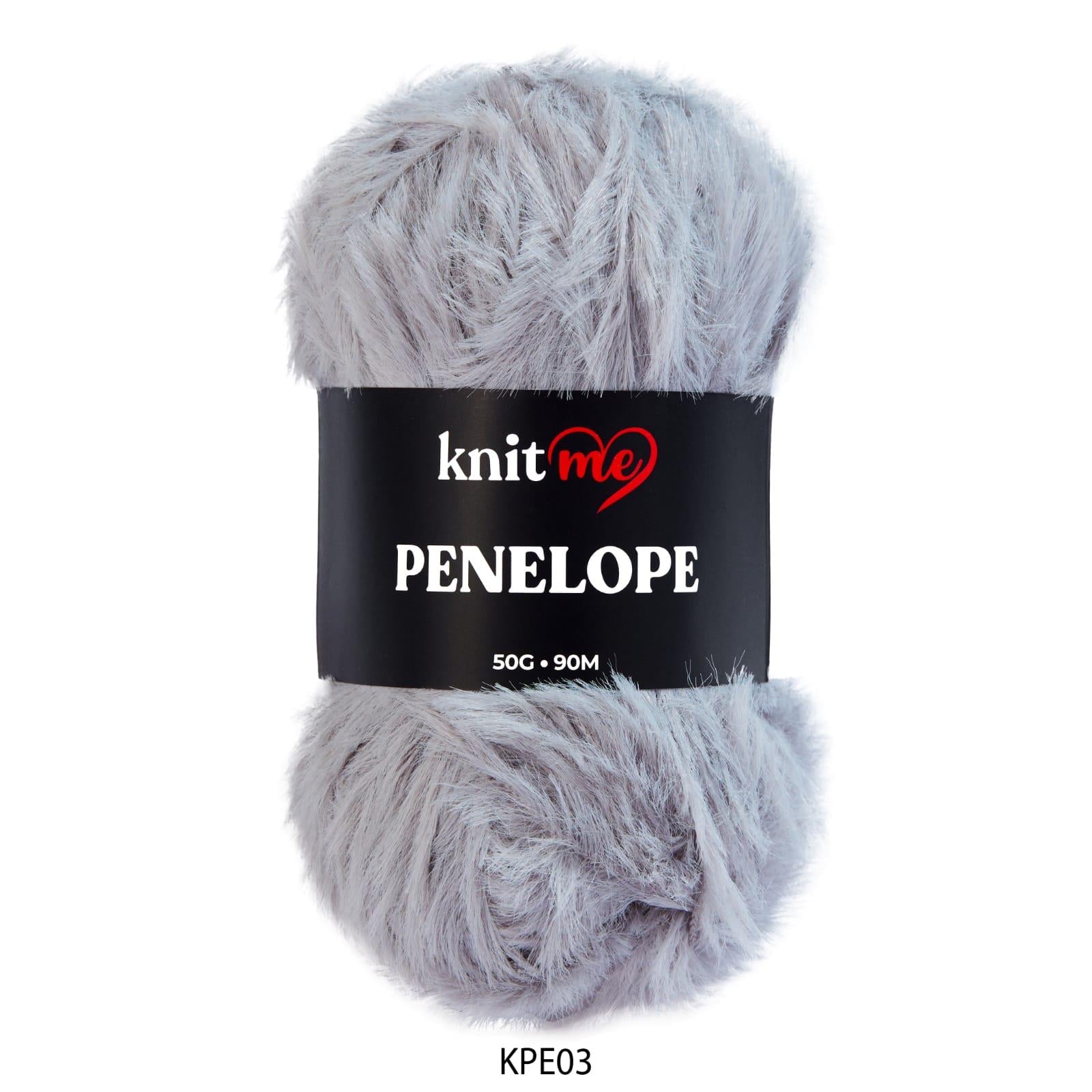 Knit Me Penelope 50 Gr Kürk Görünümlü Örgü İpliği KPE 03