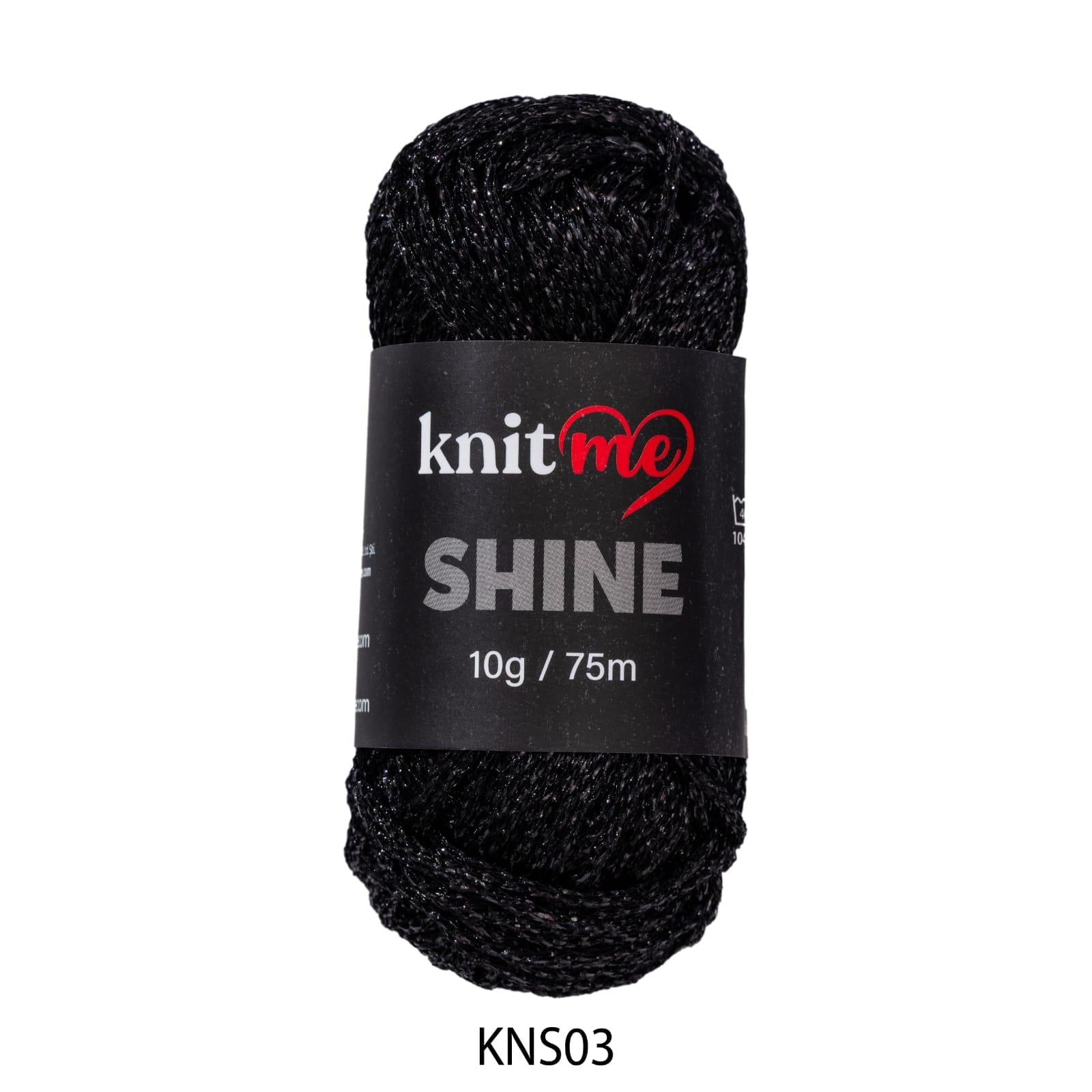 Knitme Shine 03 Sim Karışım ve Dekorasyon Örgü İpliği 10 Gr