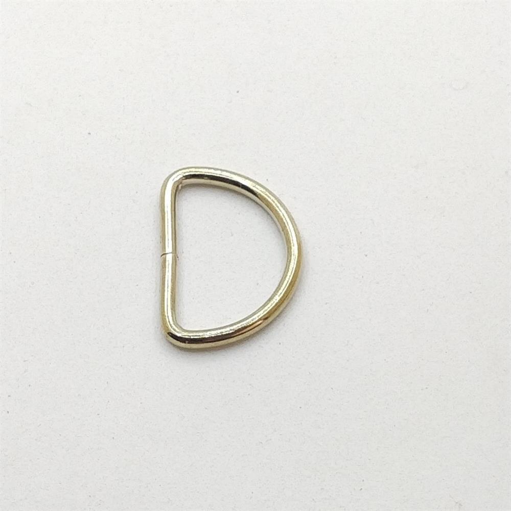 Metal D Çanta Halka 3 Cm Altın
