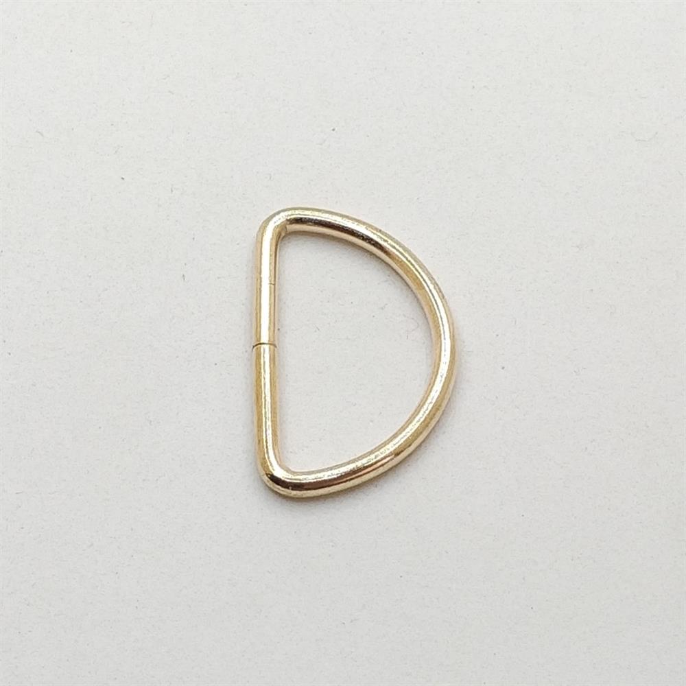 Metal D Çanta Halka 3,8cm Altın