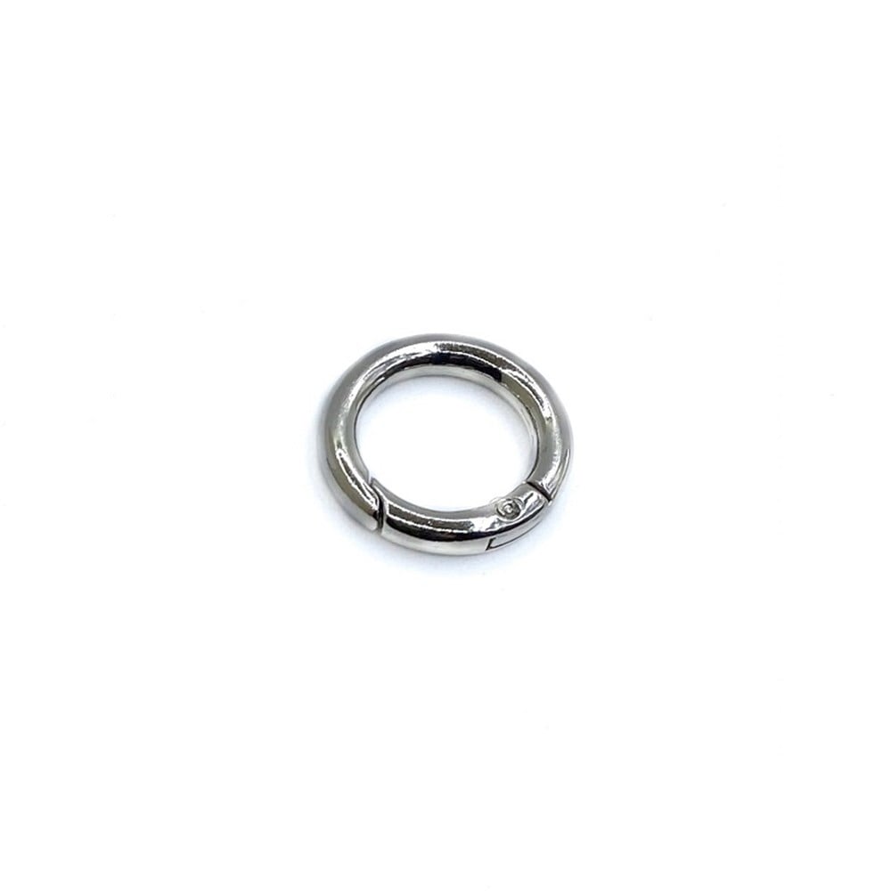 Metal Yaylı Çanta Halka 1,8cm Gümüş