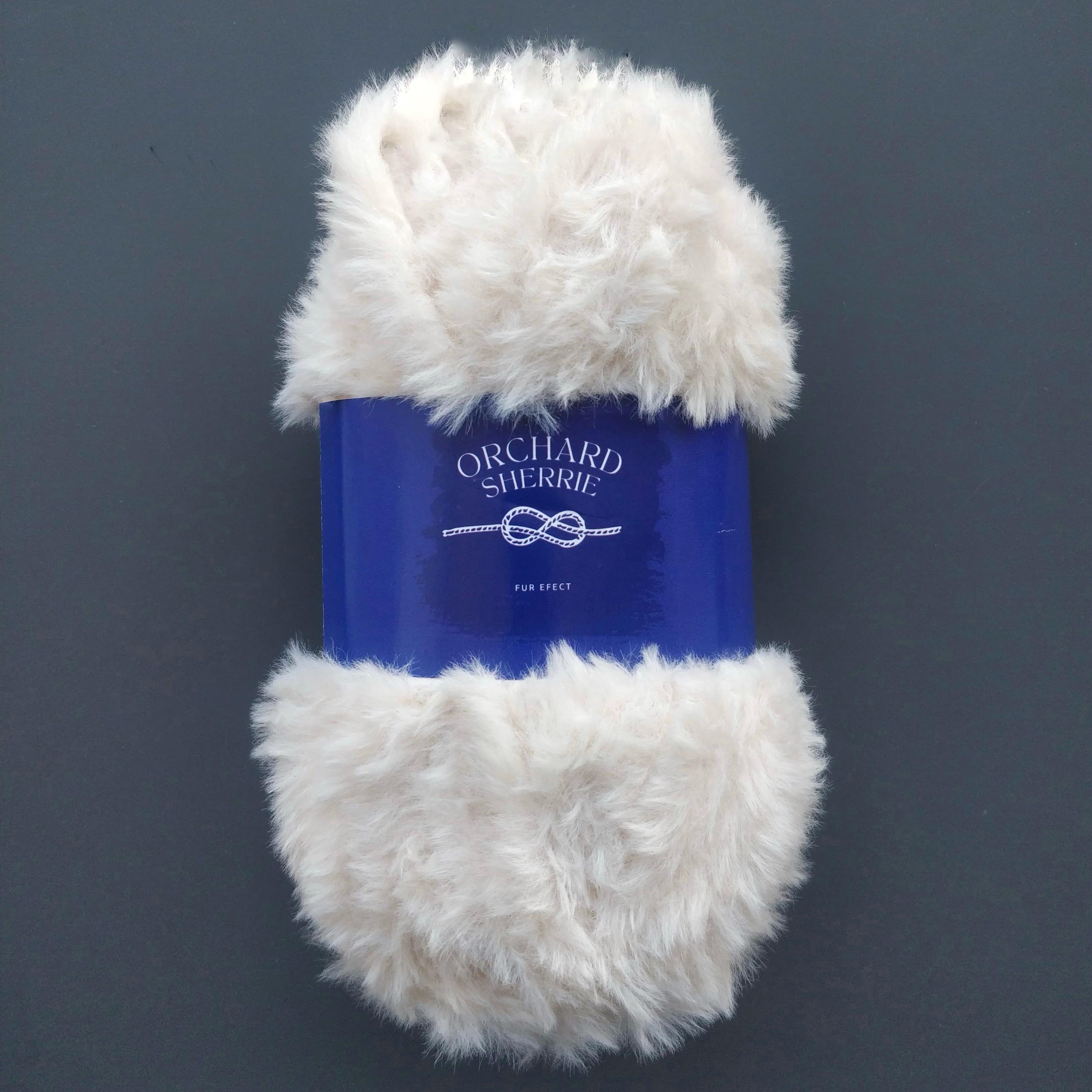 Orchard Sherrie Tavşan Tüyü Dokulu Kürk Görünümlü Örgü İpliği 39