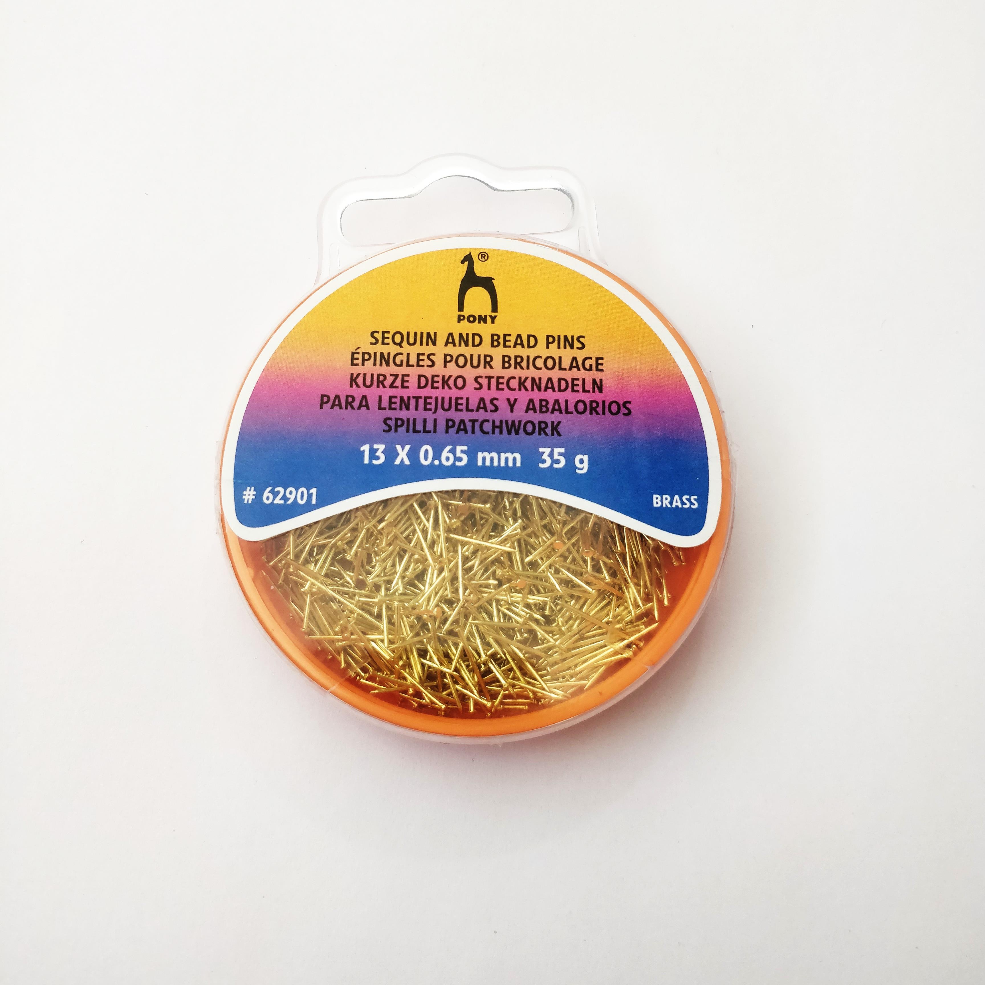 Pony Kısa Başlıksız Toplu iğne 1.3 Cm  35 Gr 62901