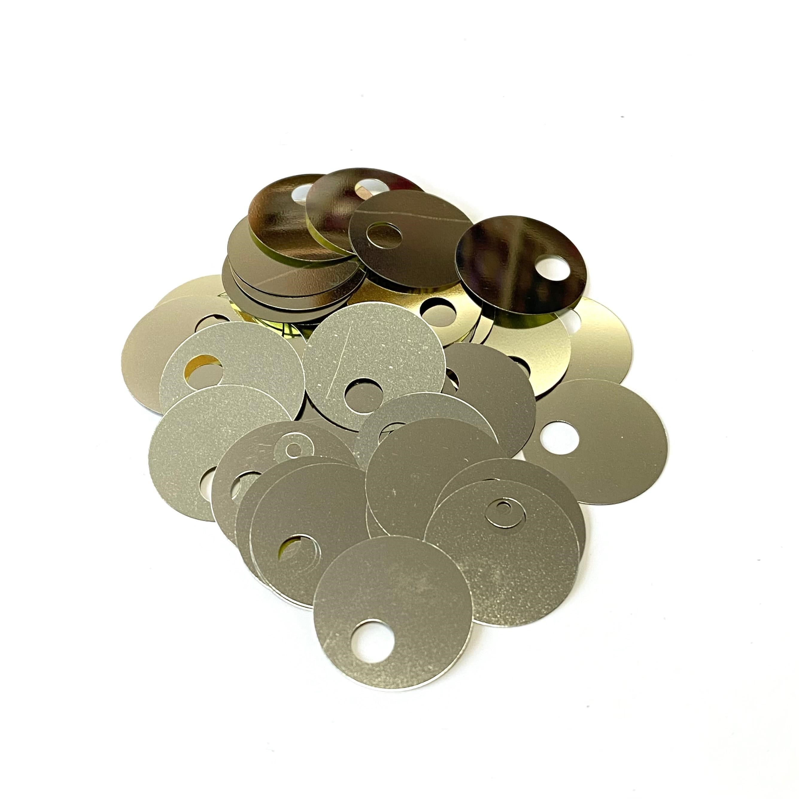 Pul Payet 15 MM 155 No Açık Altın +/- 300 Adet - 10 Gr