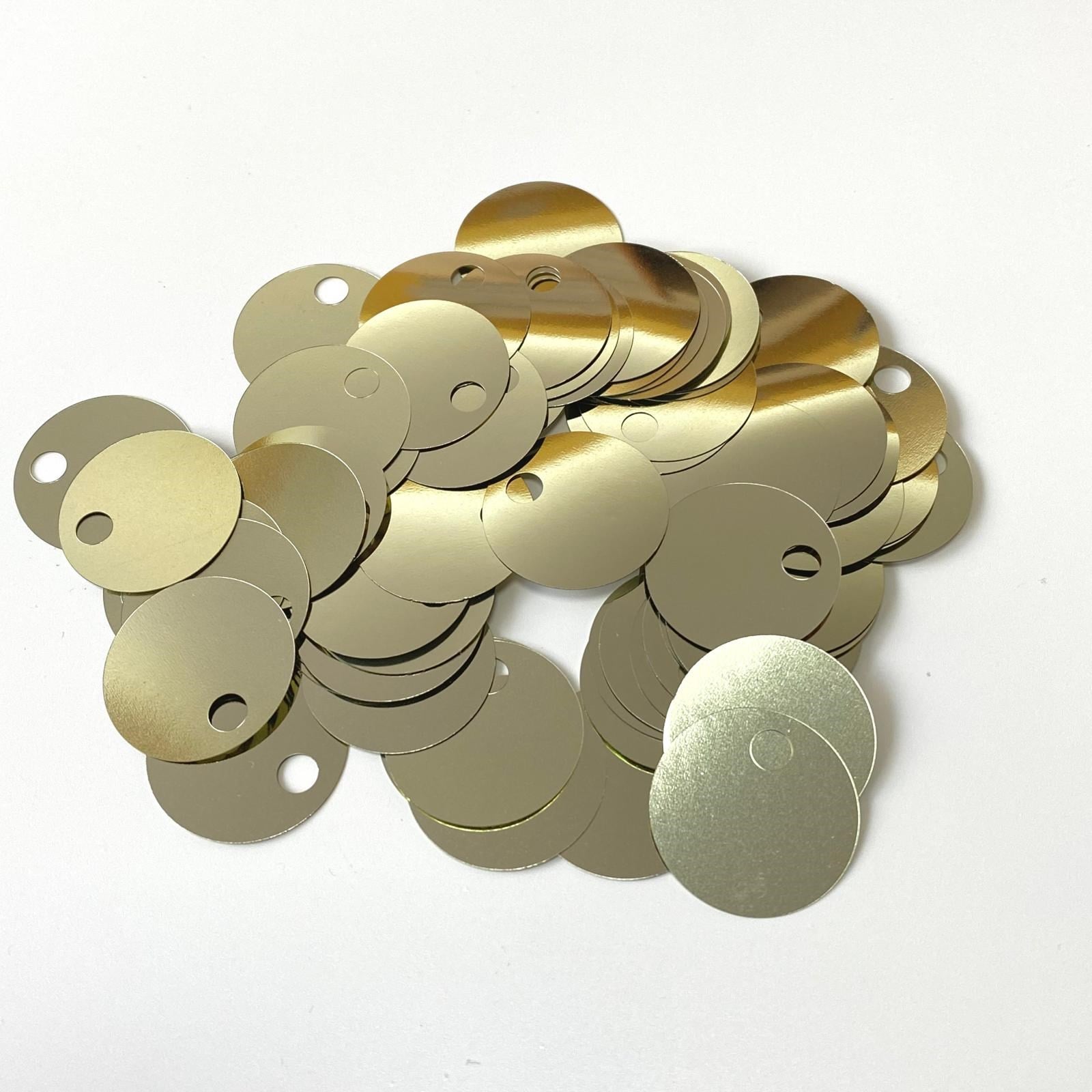 Pul Payet 20 MM 221 No Açık Altın +/- 300 Adet - 19 Gr