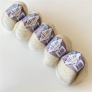 Alize Atlas Örgü İpliği % 49 Yünlü 5 Adet (250 Gr)
