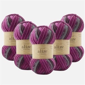 Alize Wooltime %75 Yünlü Örgü İpi 5 Adet