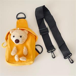 Mackbear Bear Cross Body Bag Çanta Çapraz Omuz Çantası Sarı