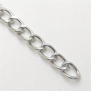 Metal Çanta Zincir 13 Mm 1 Metre Gümüş