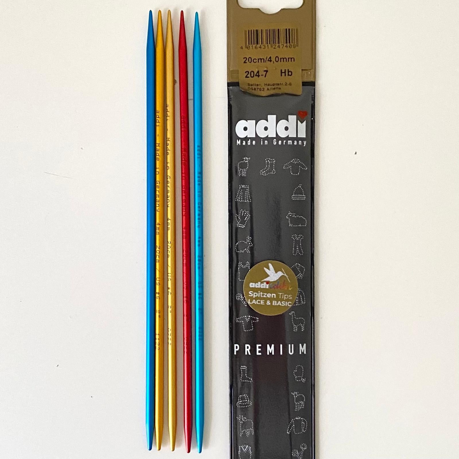 Addi 20 Cm 5' li Renkli Çorap Şişi 204-7  4 Mm