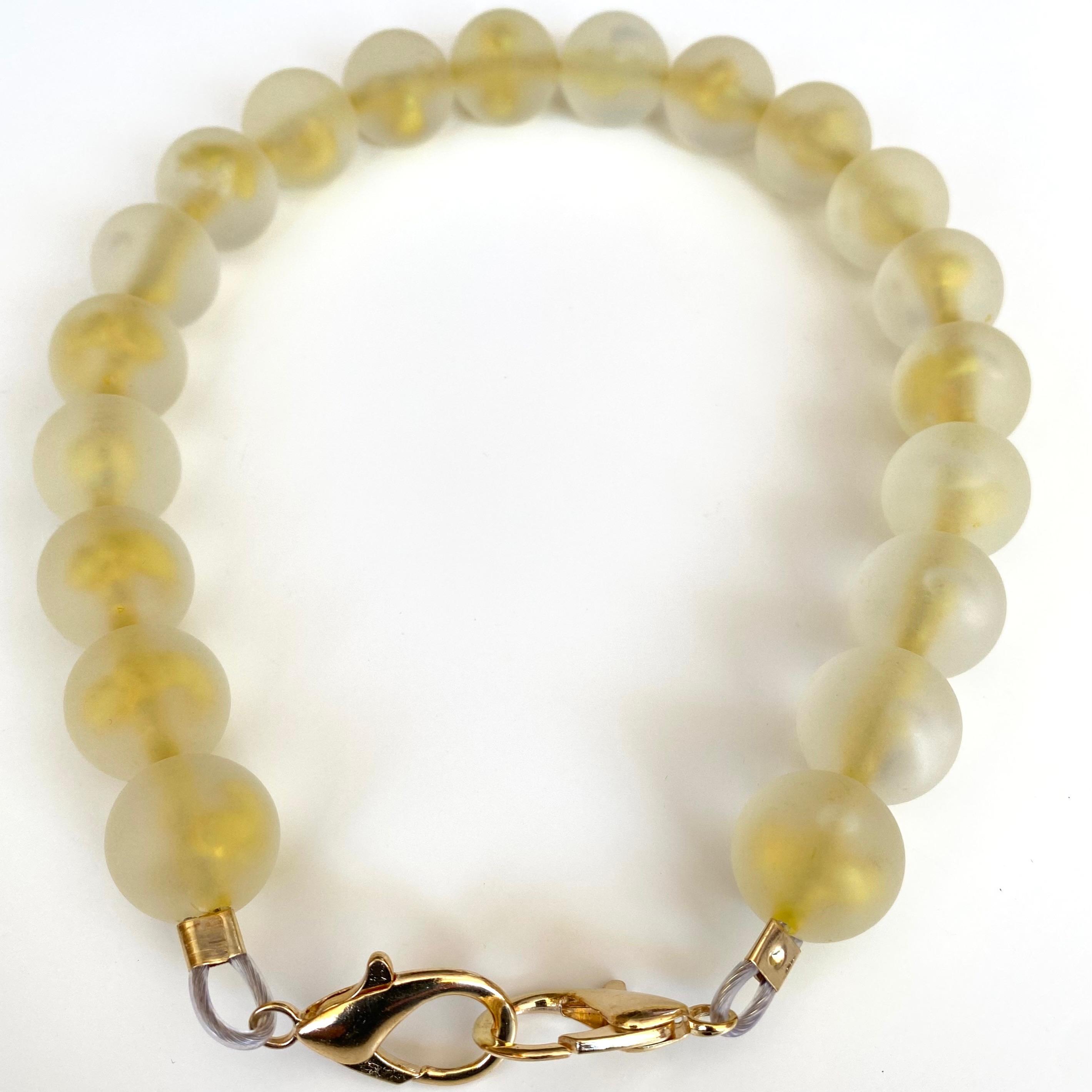 Akrilik Buzlu Çanta Sapı Ba-0078 45 Cm Sarı