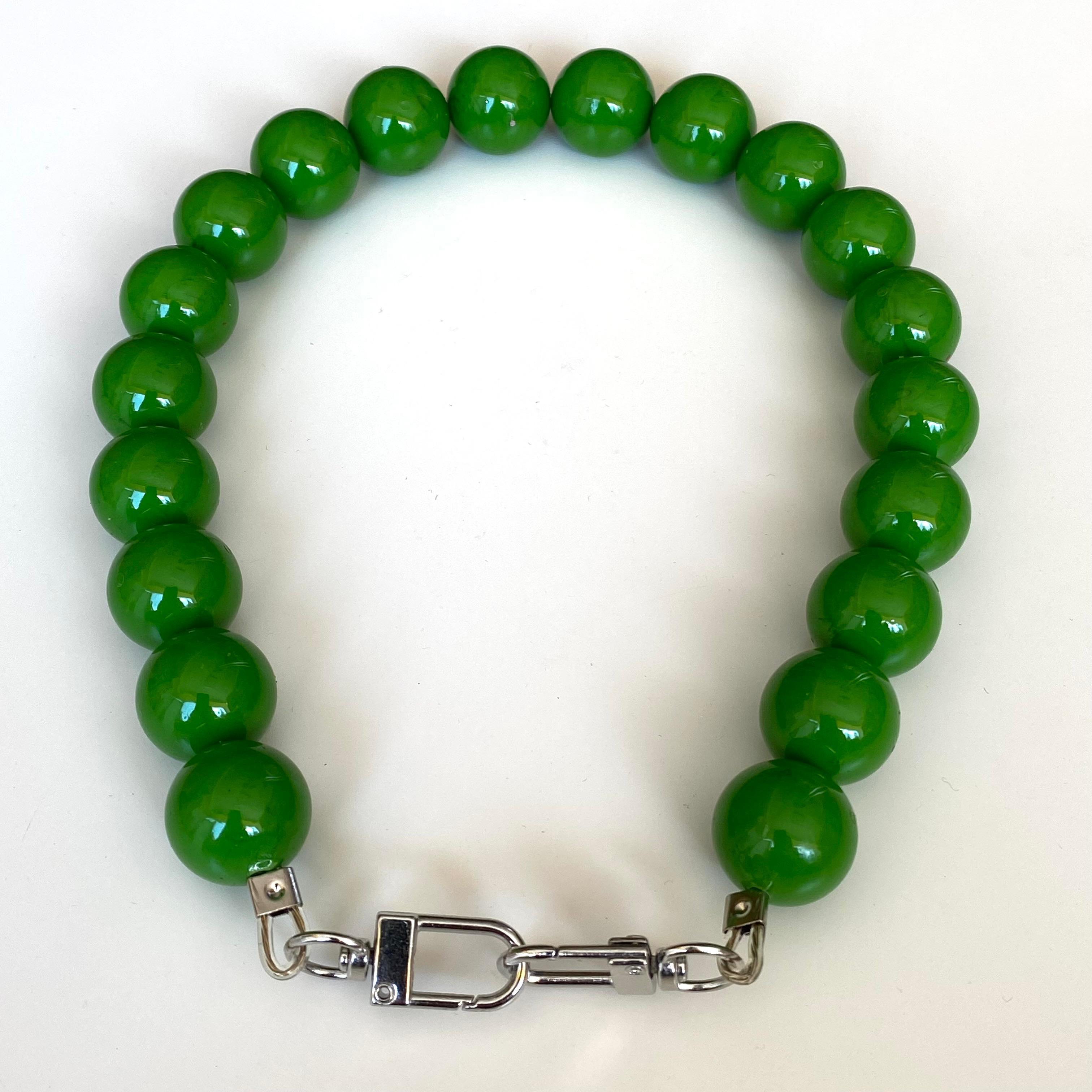 Akrilik Mat Çanta Sapı Ba-0080 45 Cm Yeşil G