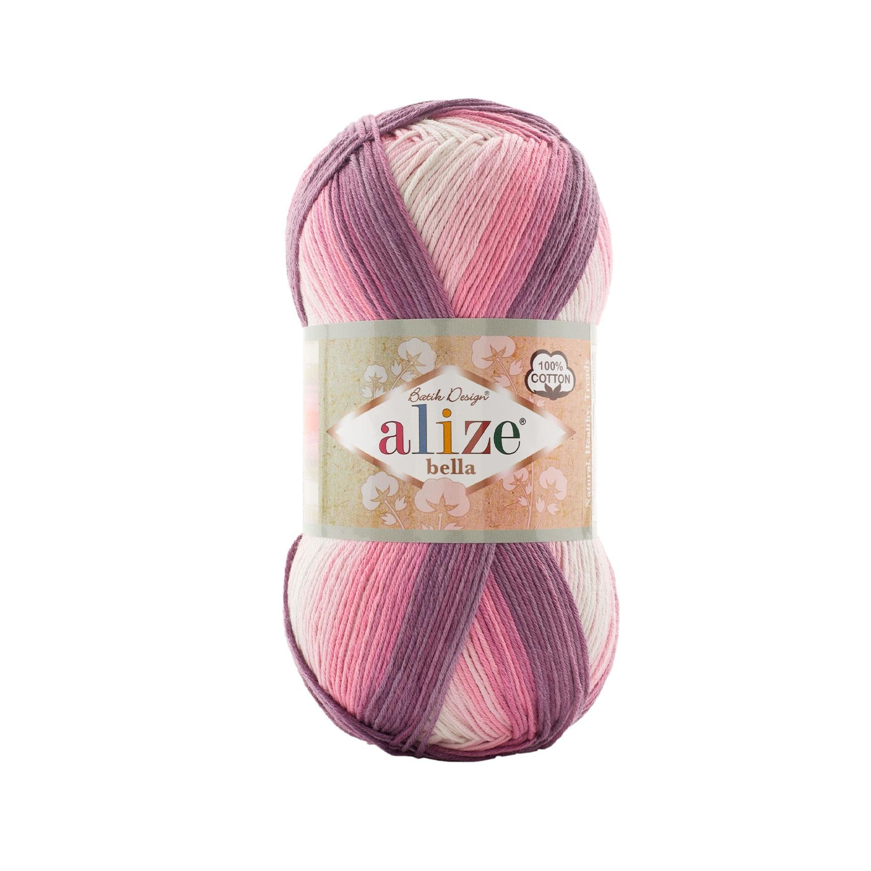 Alize Bella Batik 100 Gr %100 Pamuk 3302