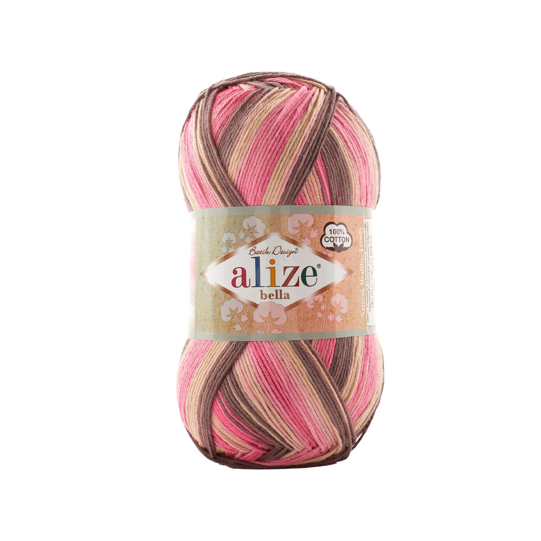 Alize Bella Batik 100 Gr %100 Pamuk 7829