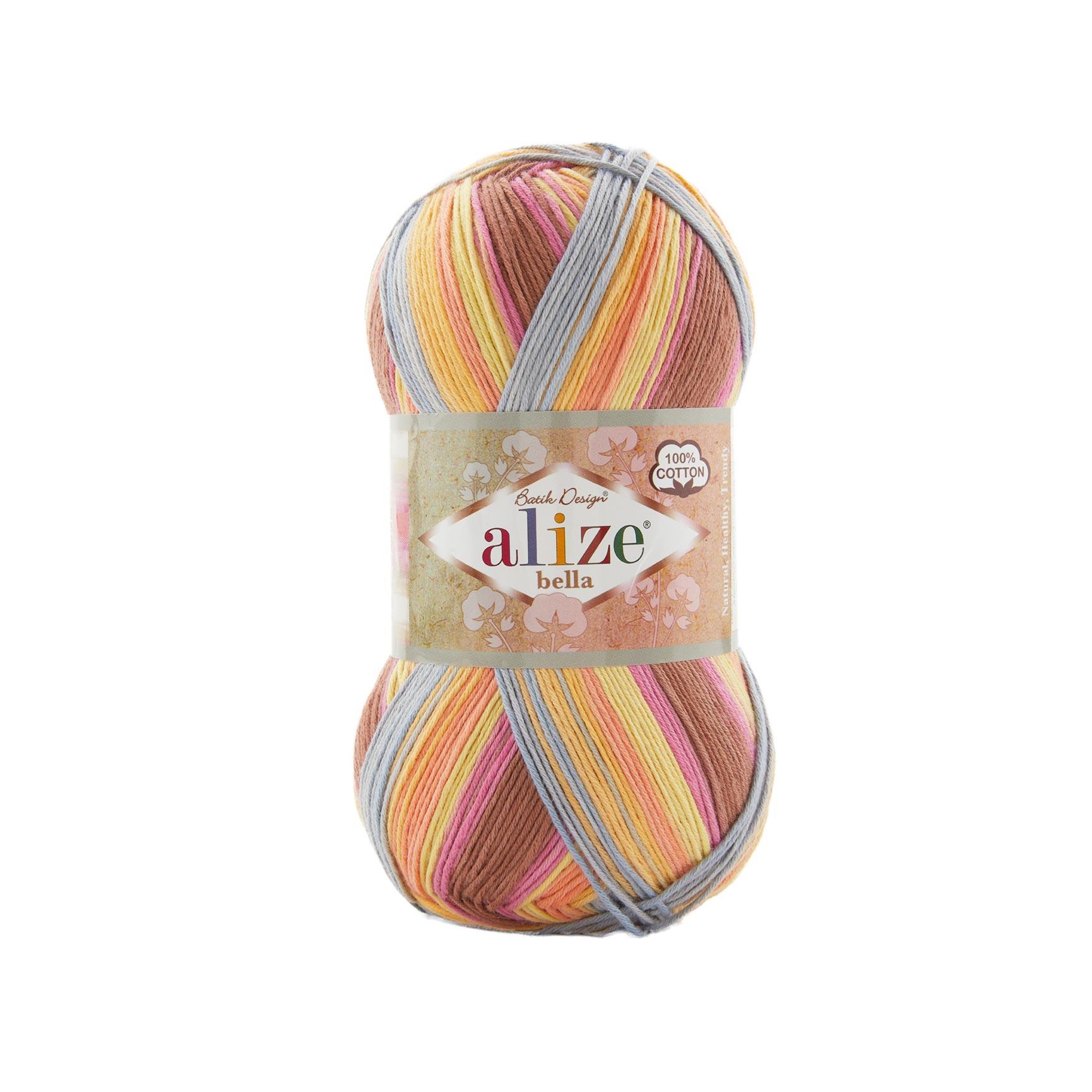 Alize Bella Batik 100 Gr %100 Pamuk 8096
