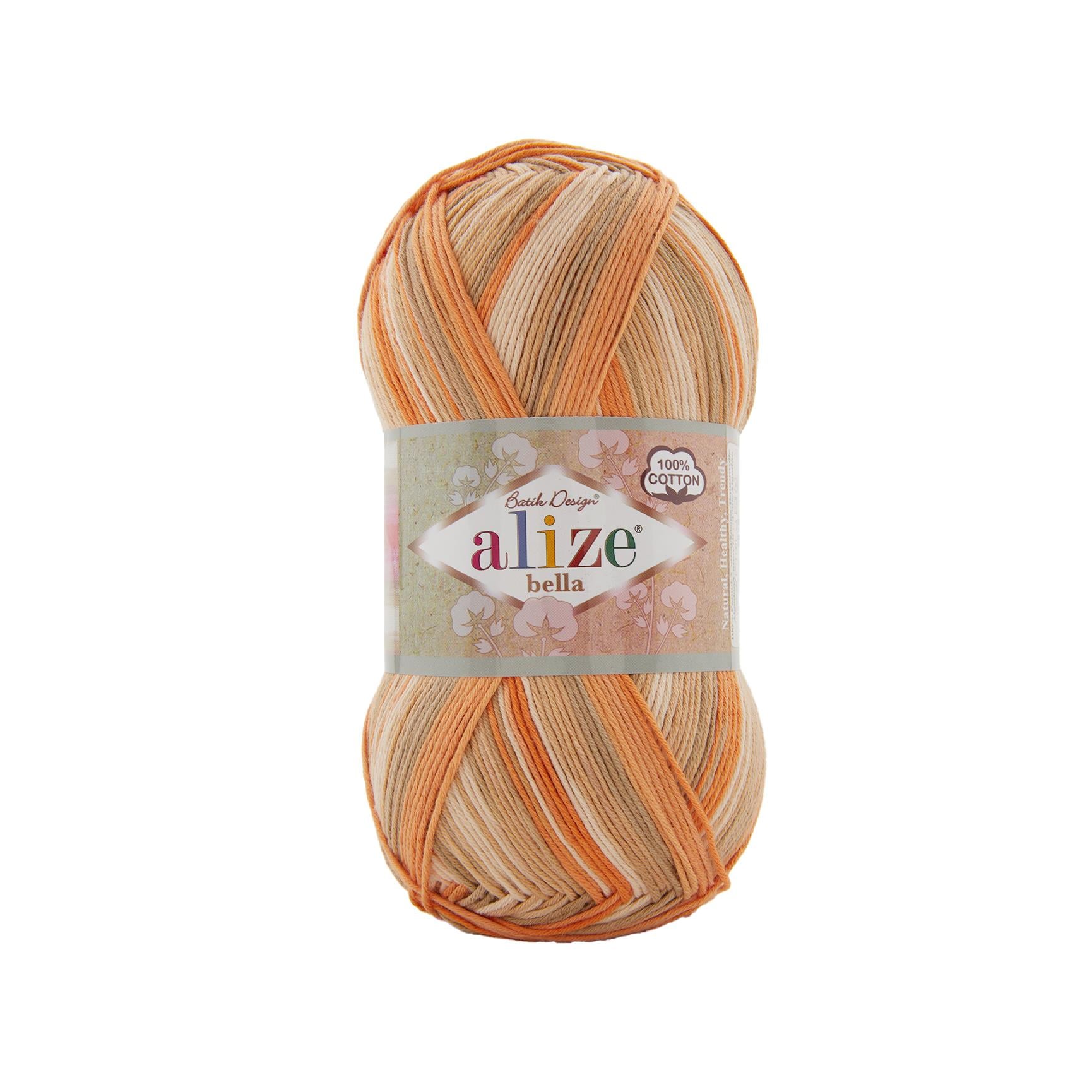 Alize Bella Batik 100 Gr %100 Pamuk 8095
