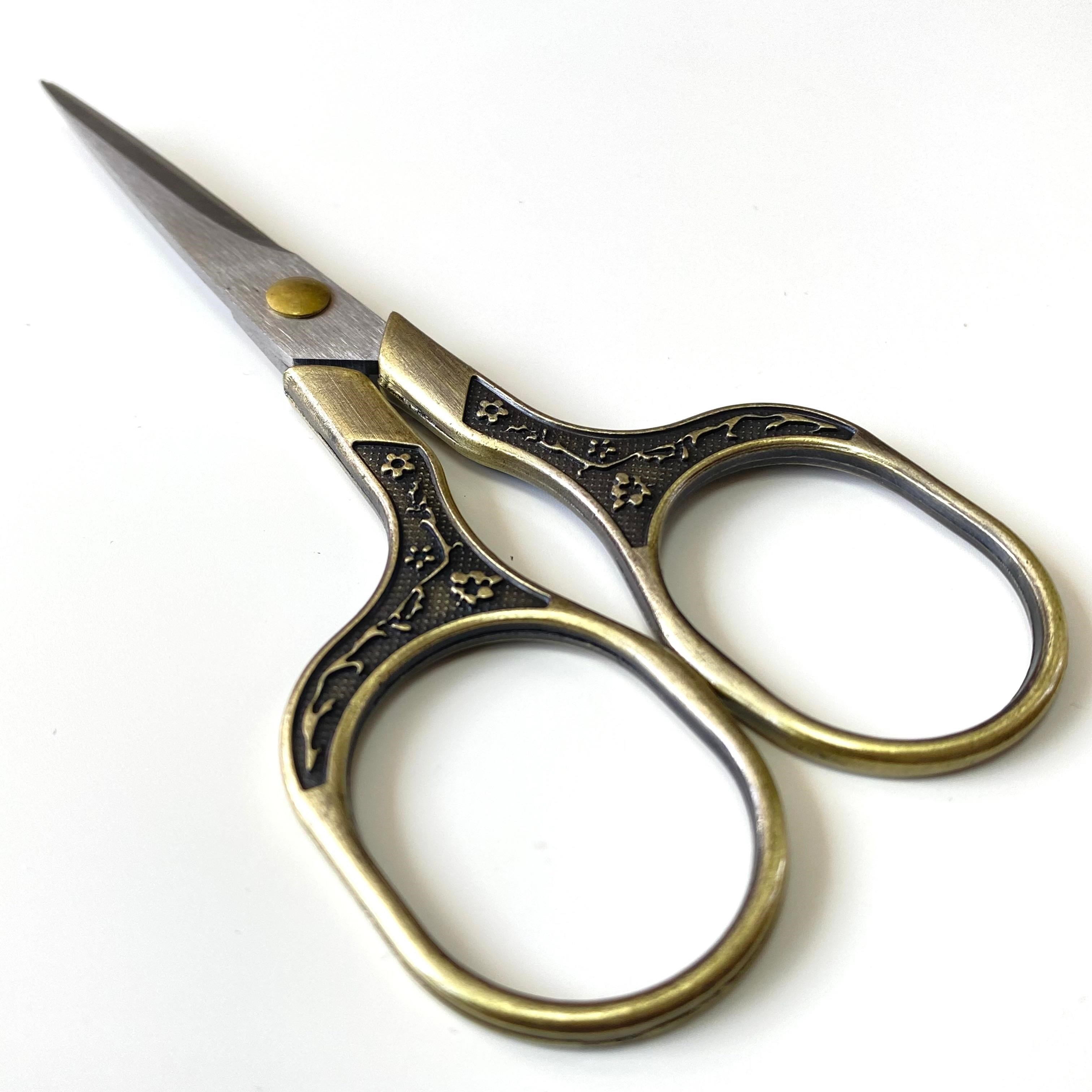 Antik Desenli Dikiş ve Nakış Makası 12.5 Cm Antik 53920