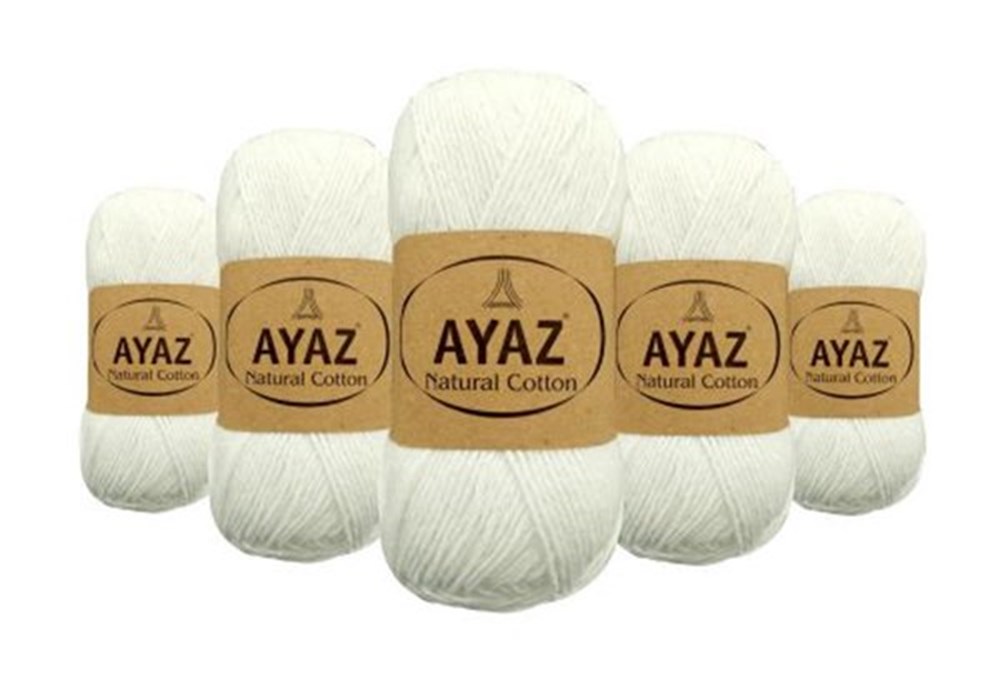 Ayaz Natural Cotton 1000 ekru 