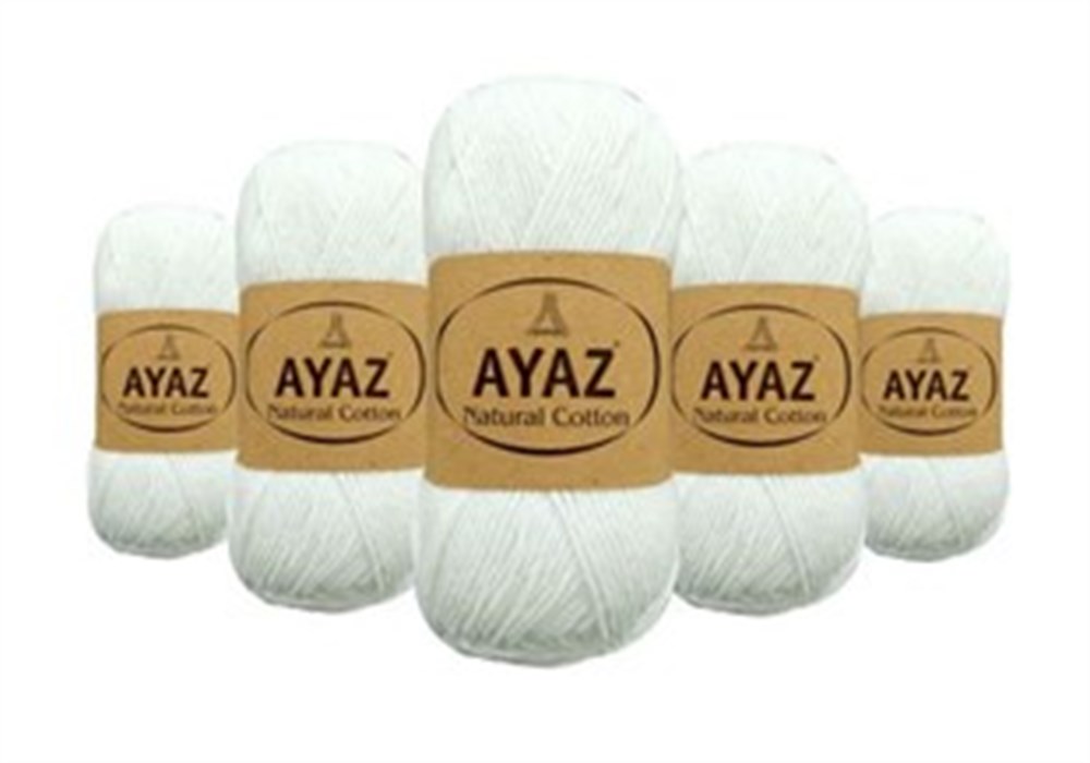 Ayaz Natural Cotton 1208 beyaz