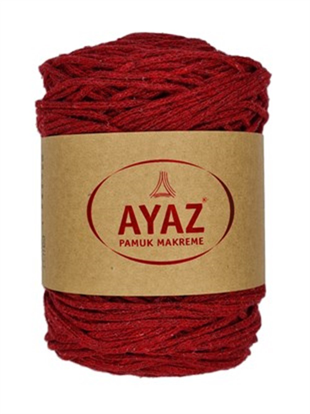 AYAZ PAMUK MAKROME 2175 KOYU KIRMIZI