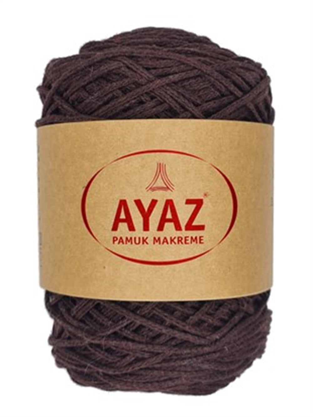 AYAZ PAMUK MAKROME 6195 KOYU KAHVE