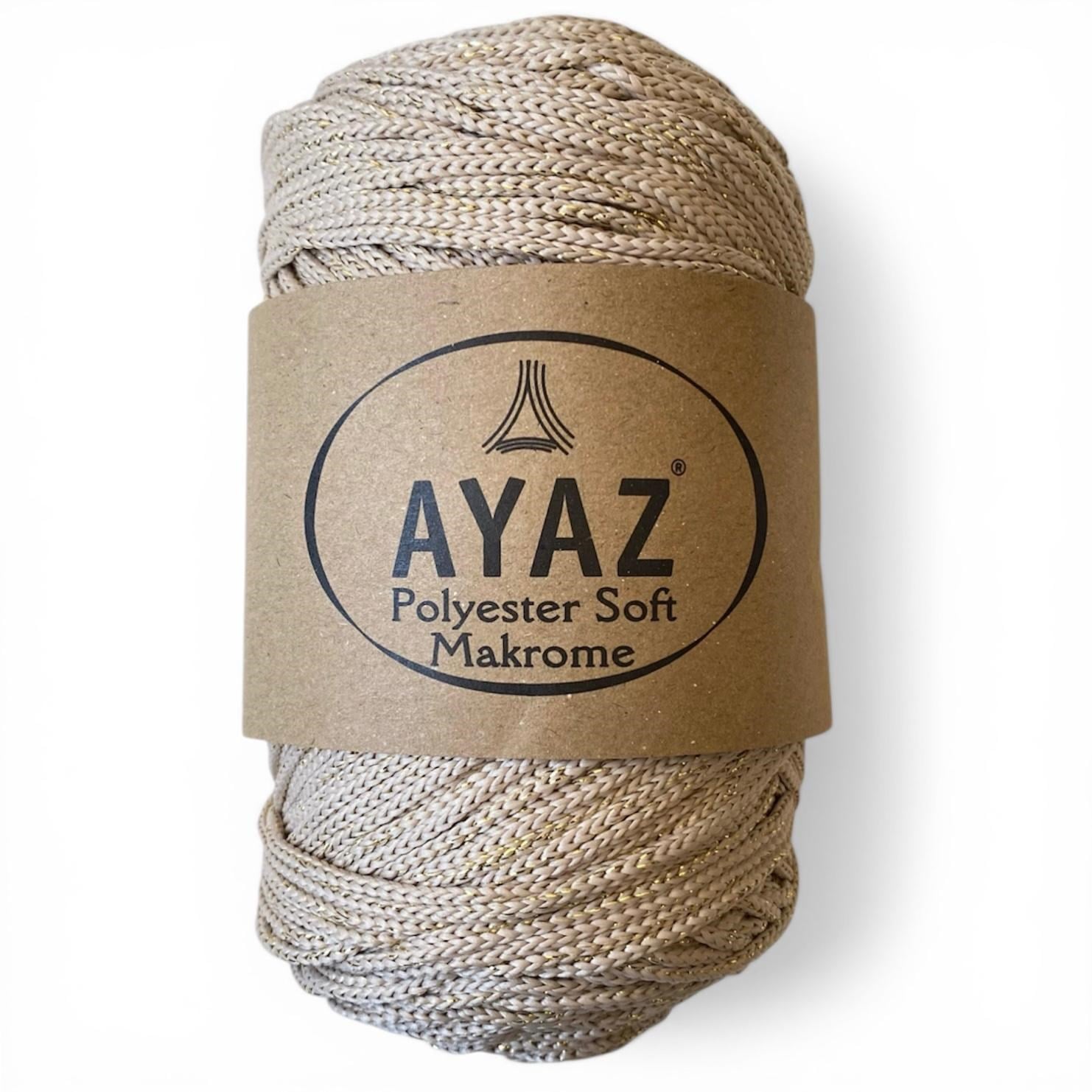Ayaz Polyester Soft Makrome Simli 250 Gr 260-103