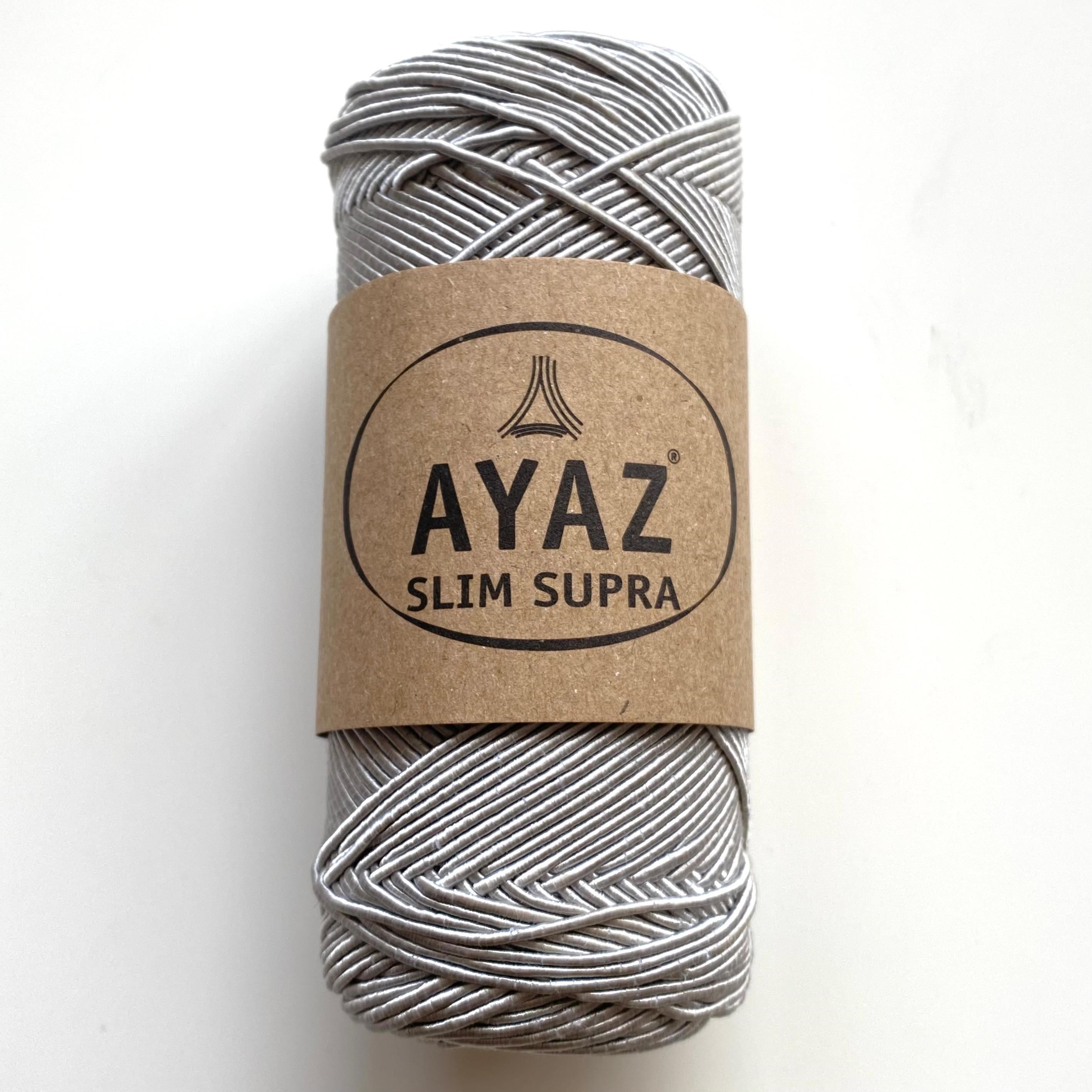 Ayaz Slim Supla Mumlu İp, Runner İpi 200 Gr (%80 Pamuk %20 Poly.) 1195