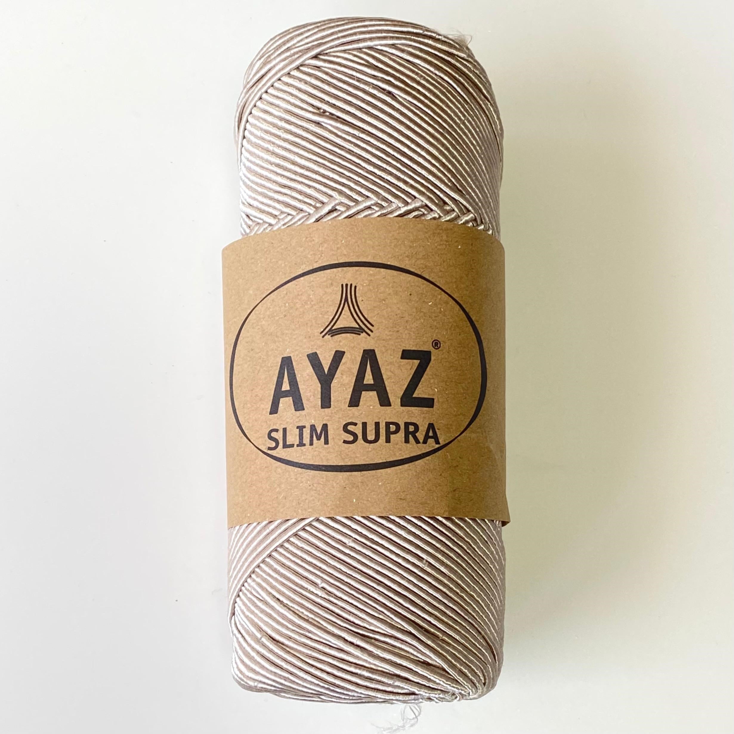 Ayaz Slim Supla Mumlu İp, Runner İpi 200 Gr (%80 Pamuk %20 Poly.) 1257