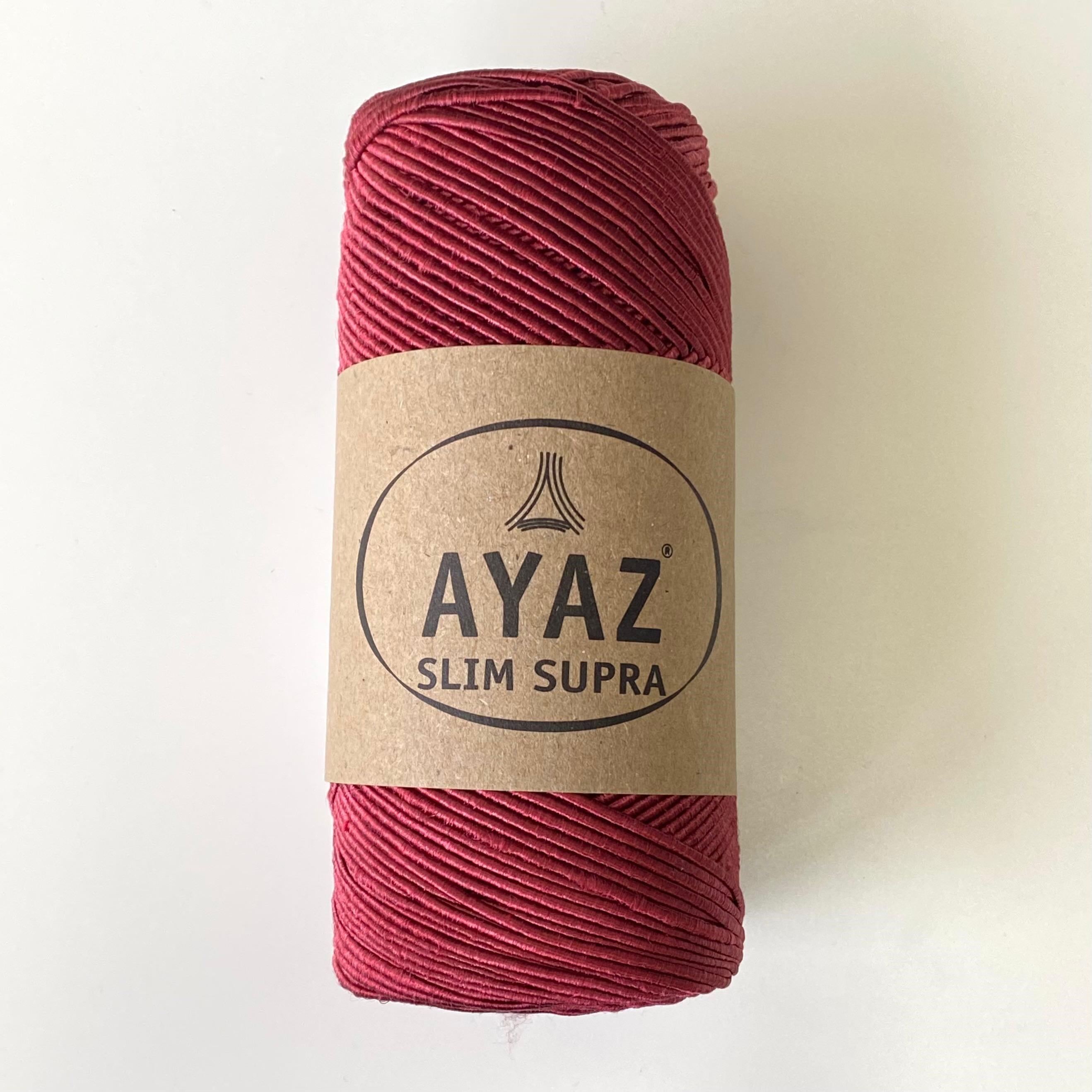 Ayaz Slim Supla Mumlu İp, Runner İpi 200 Gr (%80 Pamuk %20 Poly.) 1999