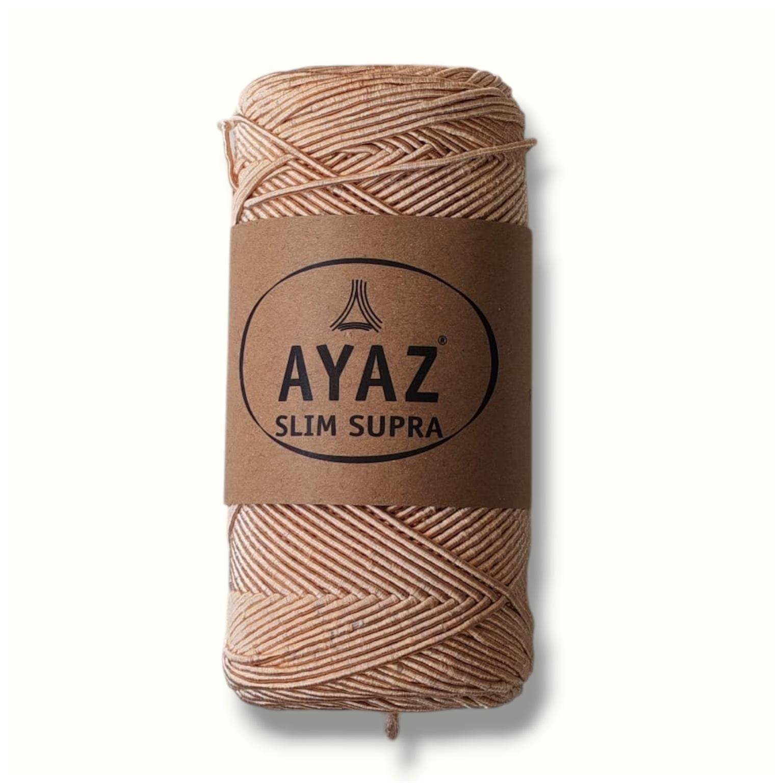 Ayaz Slim Supla Mumlu İp, Runner İpi 200 Gr (%80 Pamuk %20 Poly.) 1219