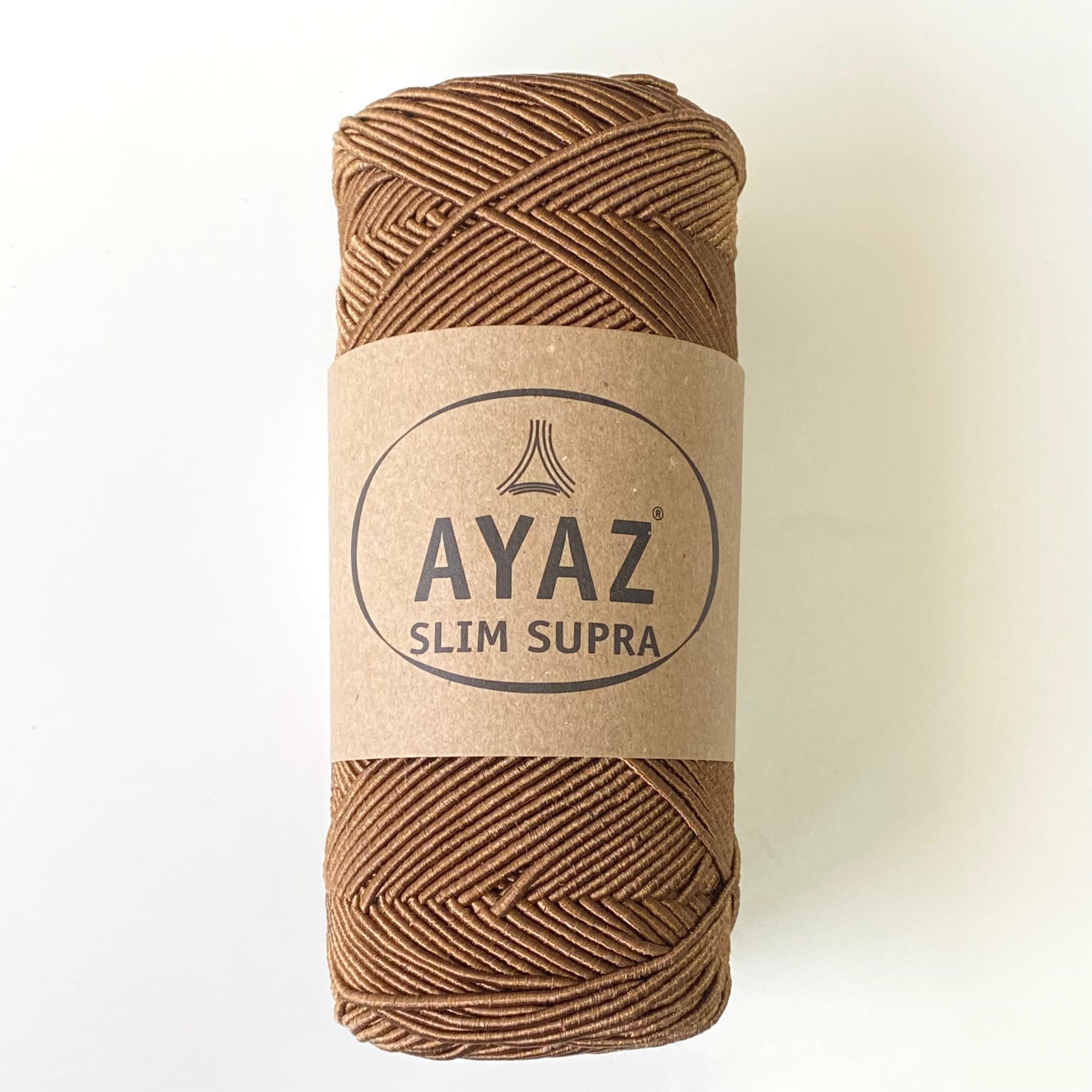 Ayaz Slim Supla Mumlu İp, Runner İpi 200 Gr (%80 Pamuk %20 Poly.) 1223