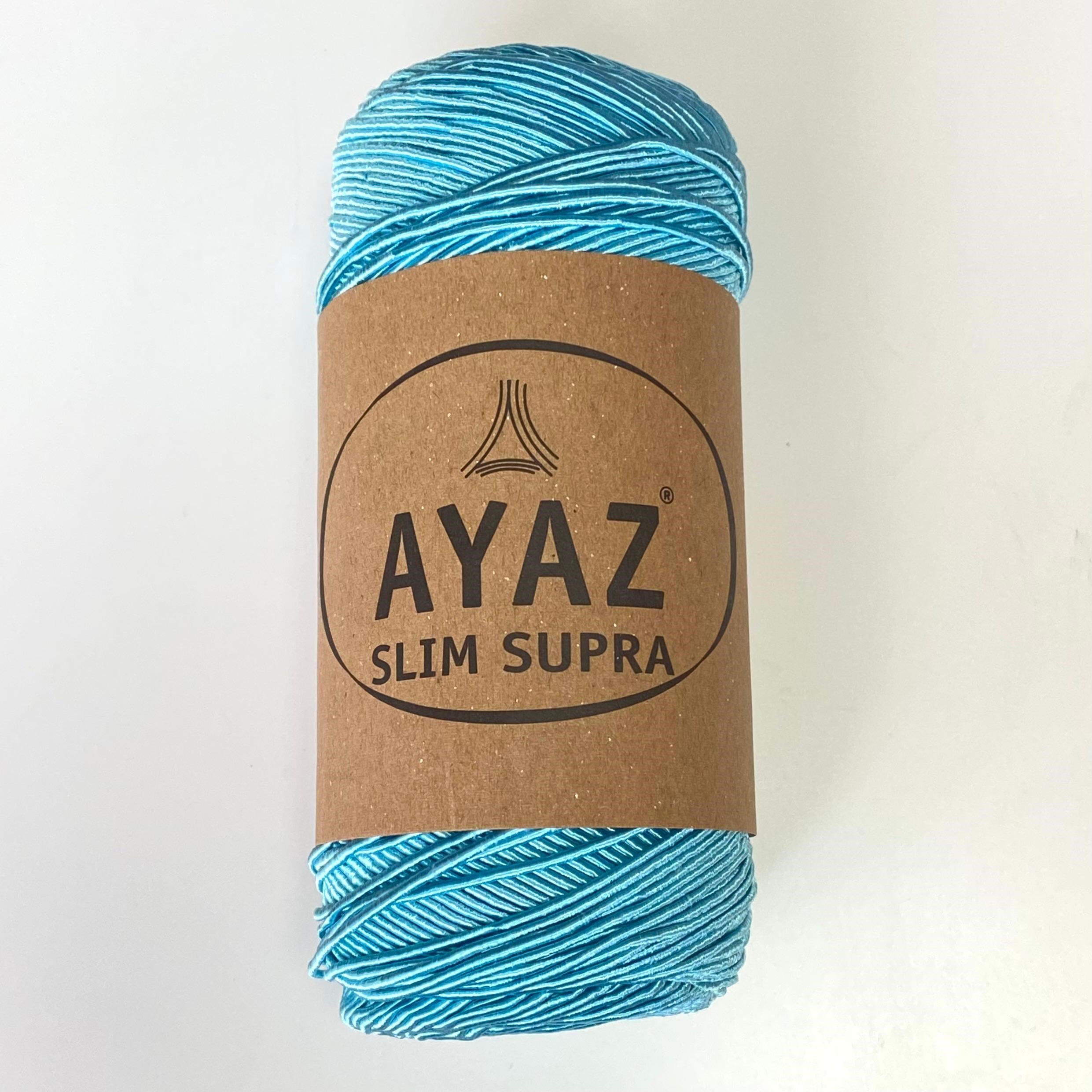 Ayaz Slim Supla Mumlu İp, Runner İpi 200 Gr (%80 Pamuk %20 Poly.) 1235