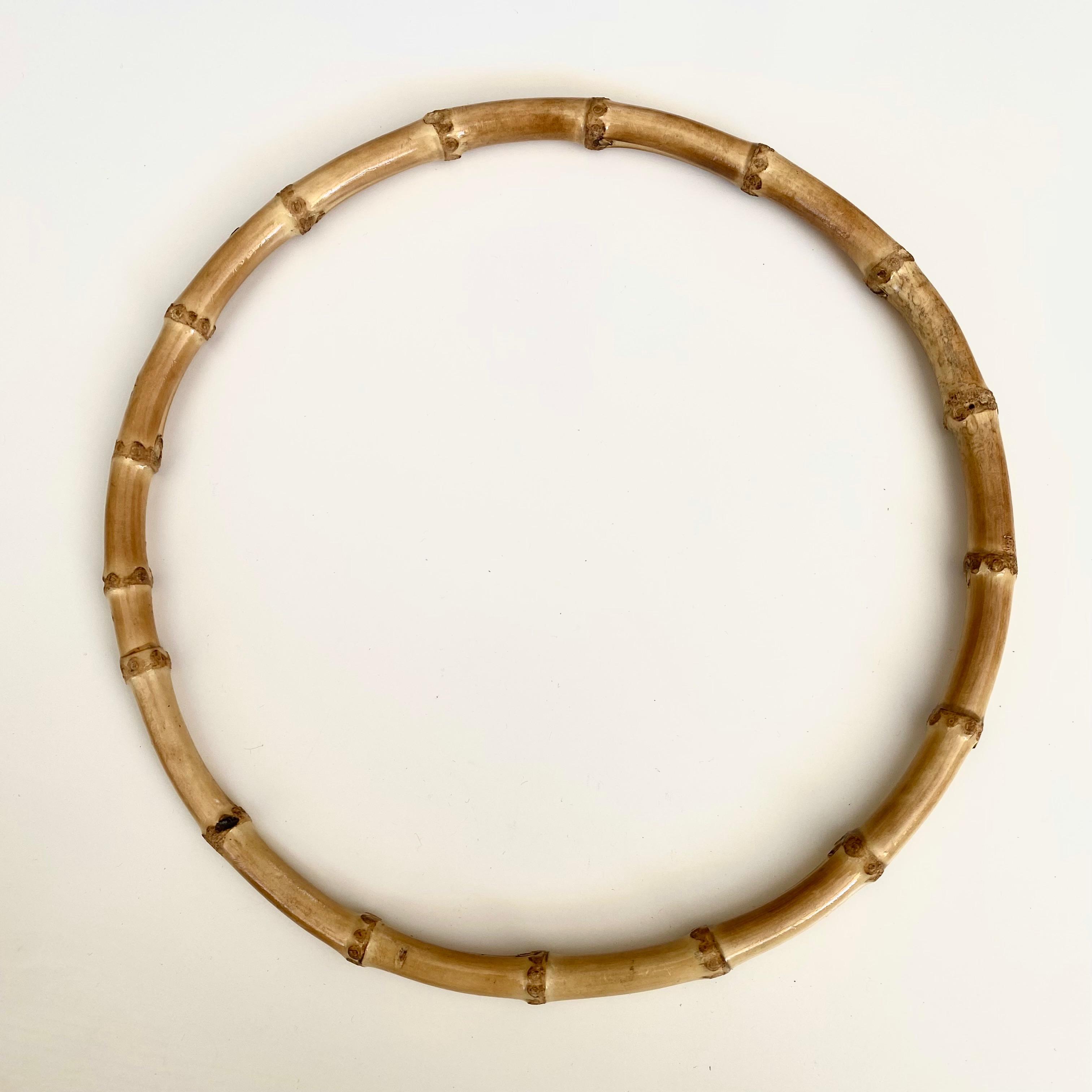 Bambu Halka Model 1 Adet Çanta Sapı ( ÇİFT DEĞİLDİR )