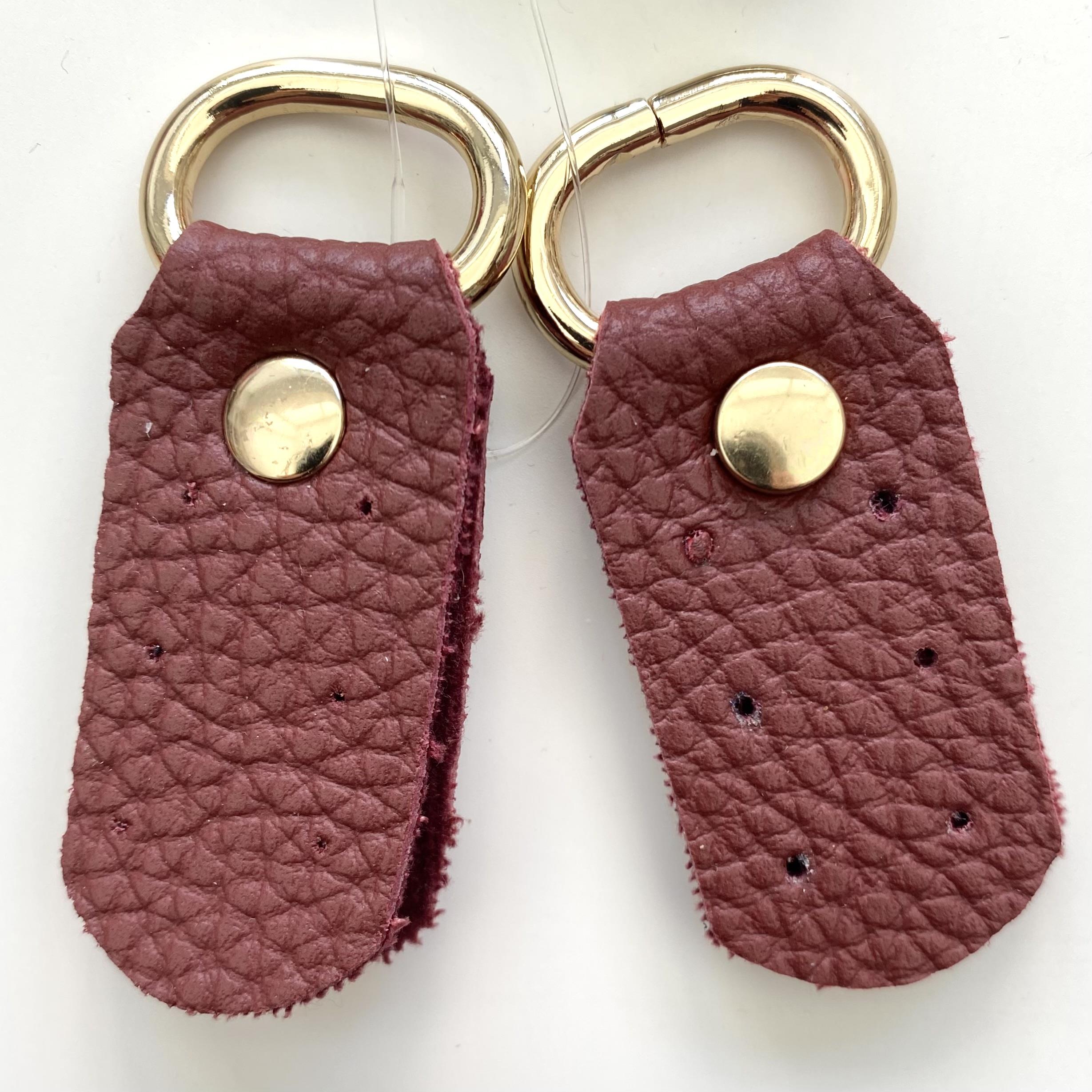 Böce Çanta Bağlantı Aparatı D Halkalı *5 Cm*2.5 Cm Bordo