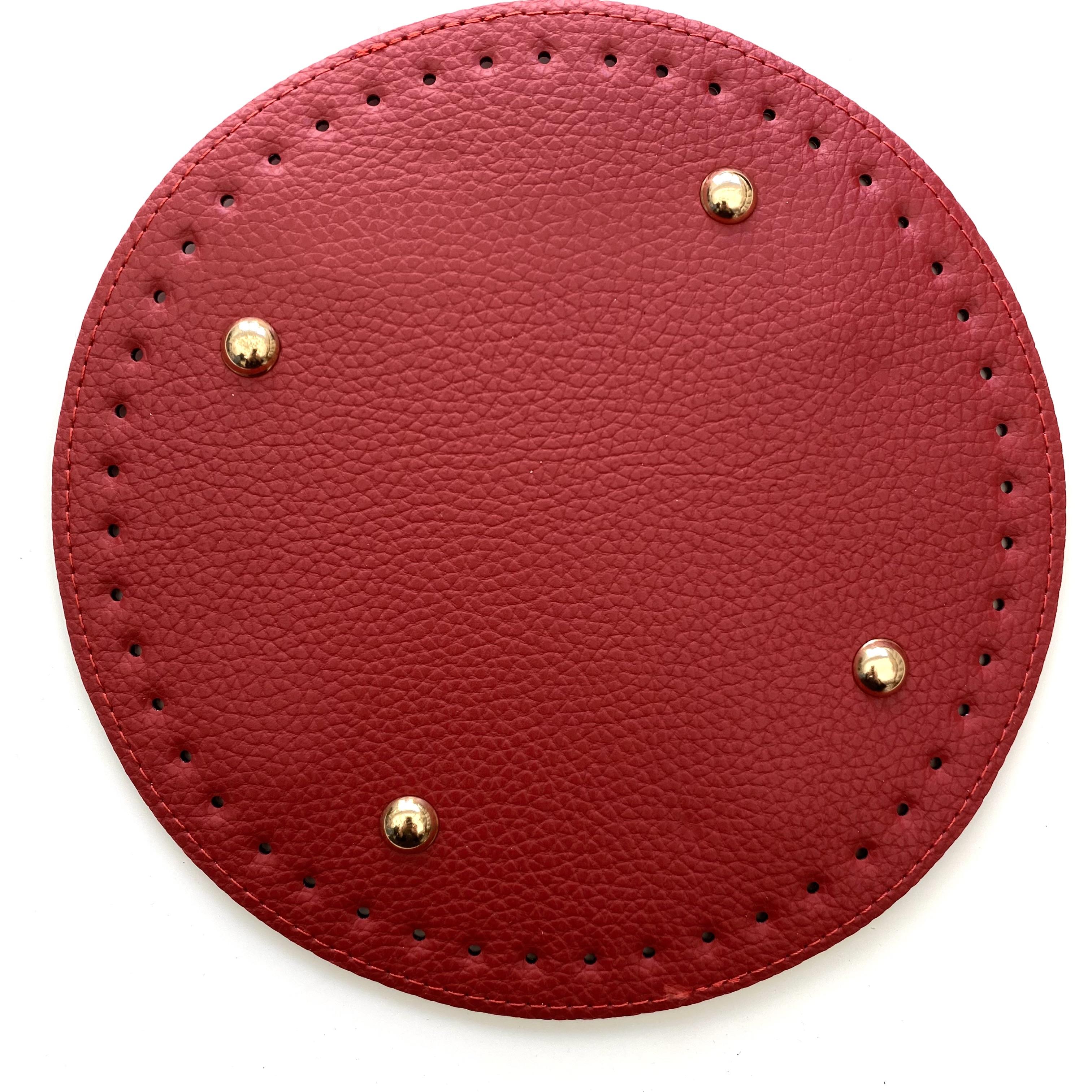 Çanta Tabanı Yuvarlak *22 Cm Kırmızı