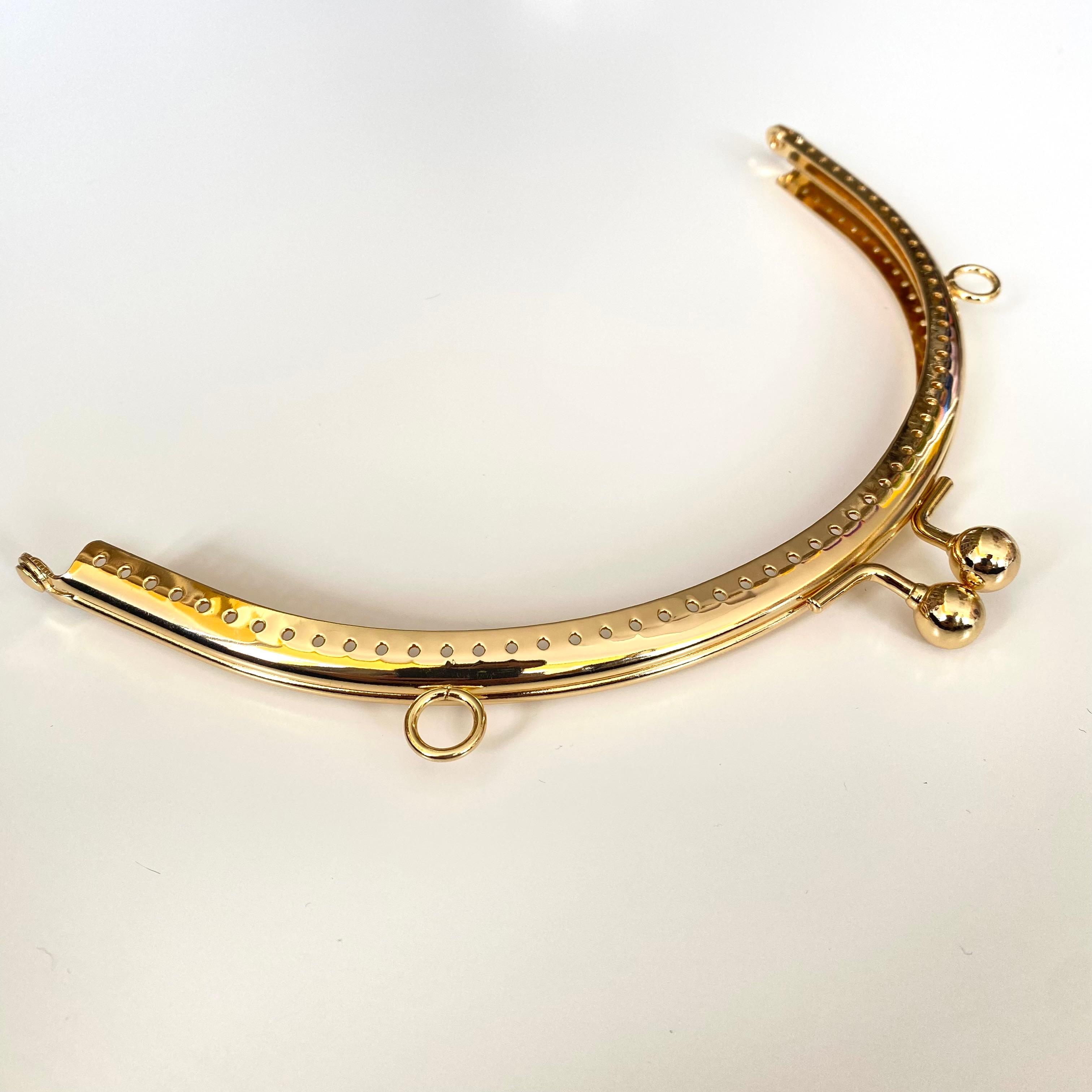 Çanta ve Cüzdan Klipsi Altın Renk Oval Model 20 Cm ( ASKILIKLI )