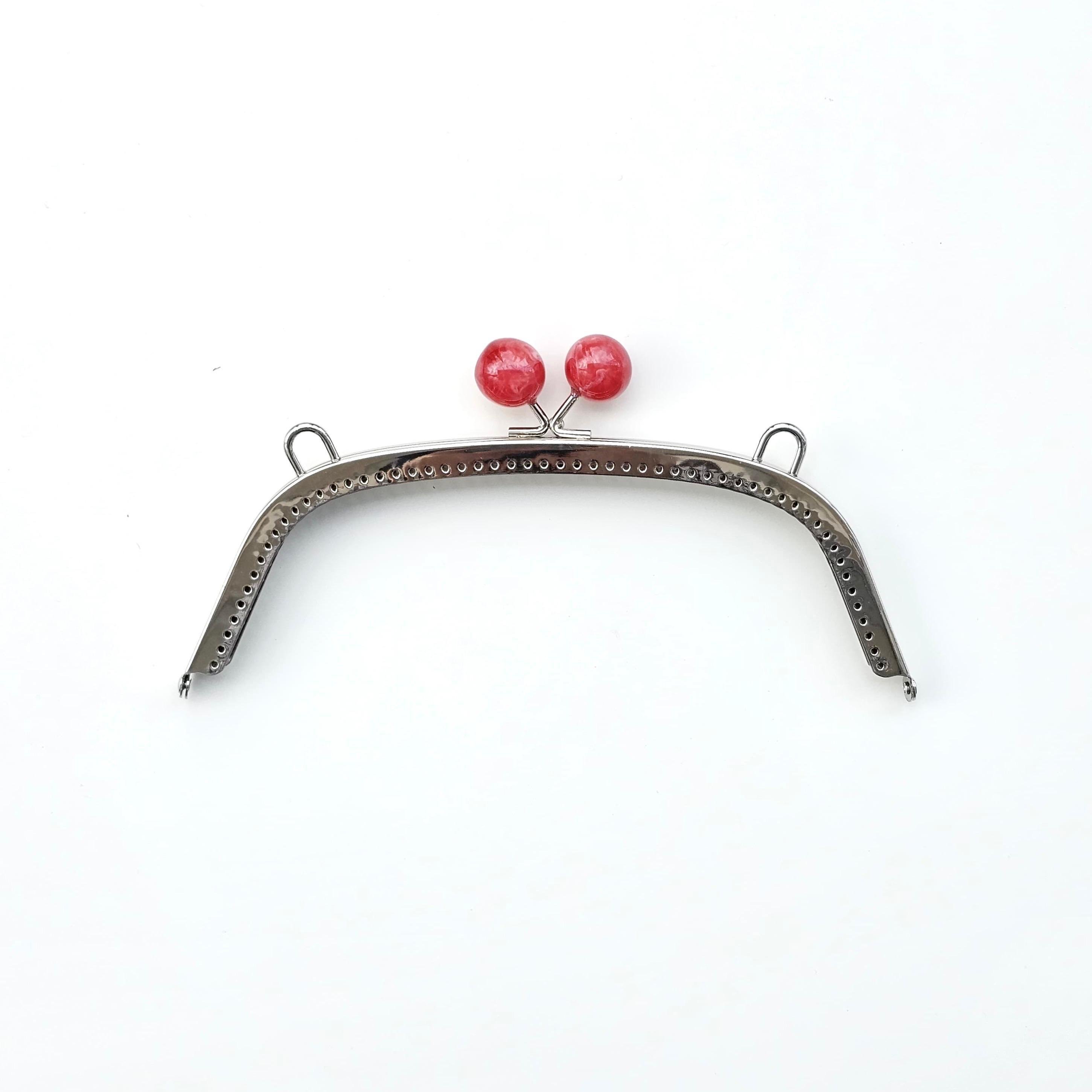 Çanta ve Cüzdan Klipsi Gümüş Renk Narçiçeği Başlı 23 Cm