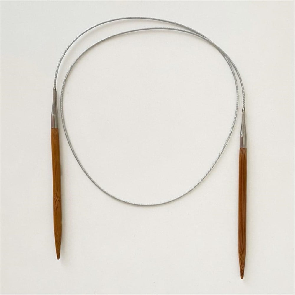 Çelik Misinalı Bambu Şiş 100 Cm