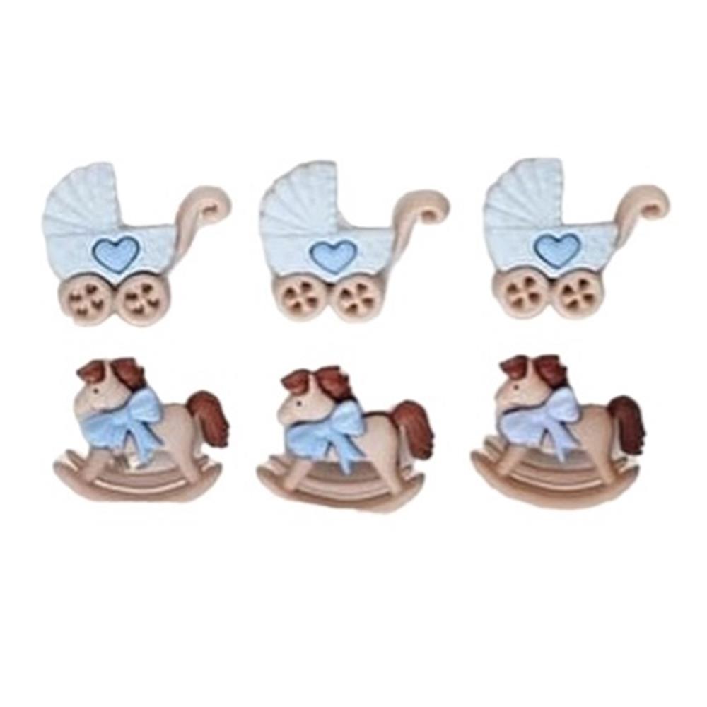 Dress It Up Dekoratif Oyuncak Figürlü Düğme 5823