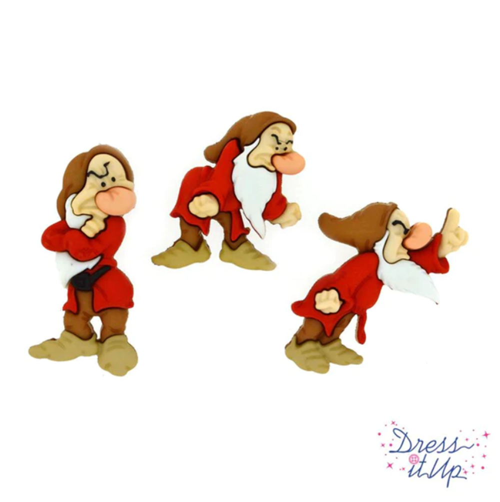 Dress It Up Dekoratif Oyuncak Figürlü Düğme 7721 | Disney Özel Seri