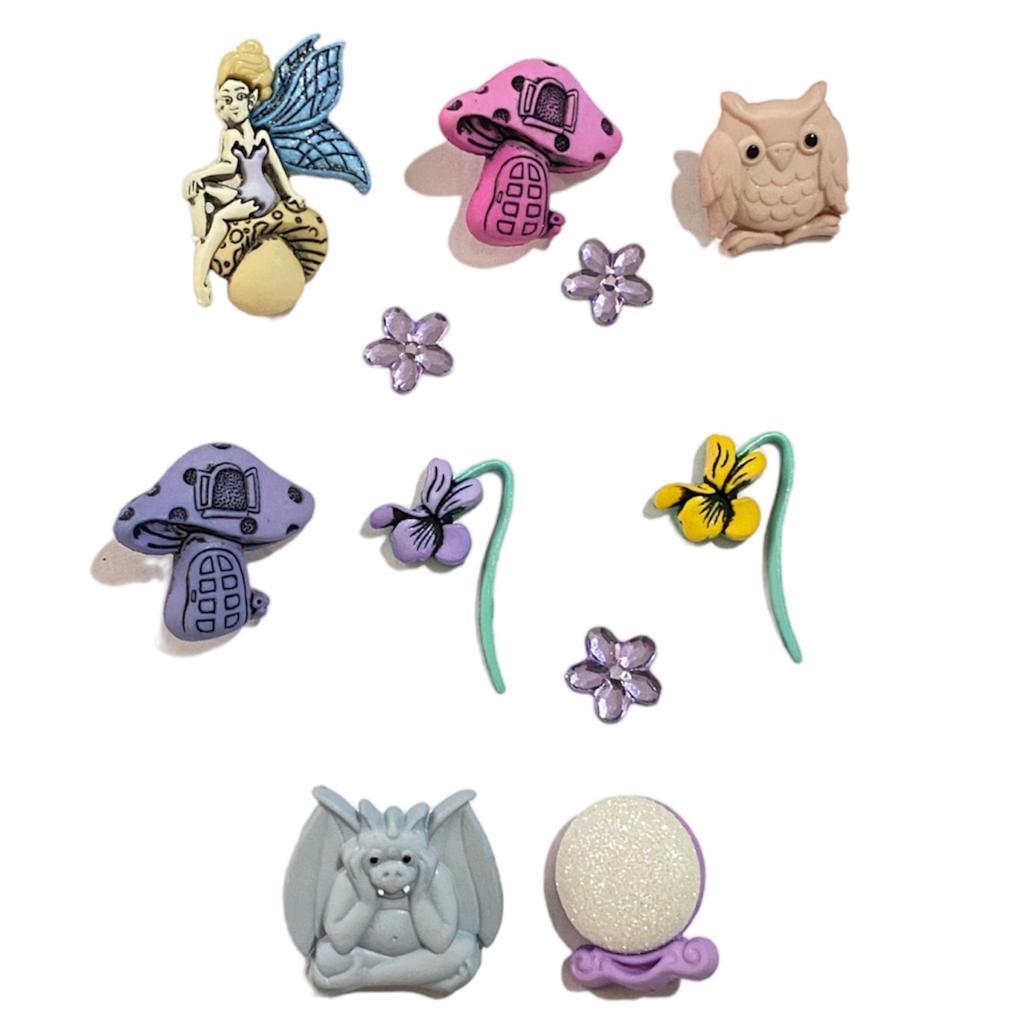 Dress It Up Dekoratif Oyuncak Figürlü Düğme 4046